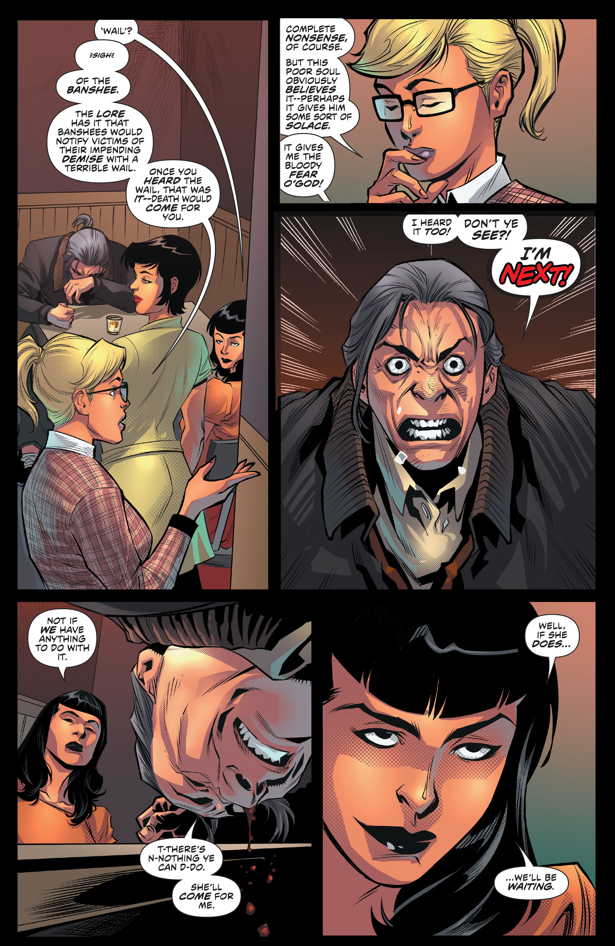 Bettie Page & The Curse of the Banshee (2021-) issue 1 - Page 23