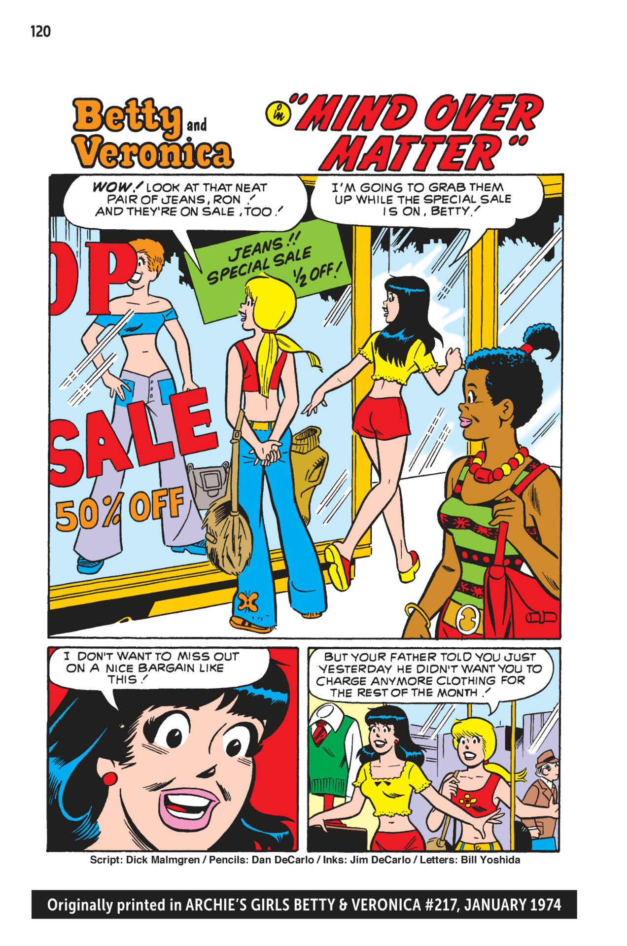 Betty and Veronica Decades: The 1970s (2024) issue 1 - Page 122