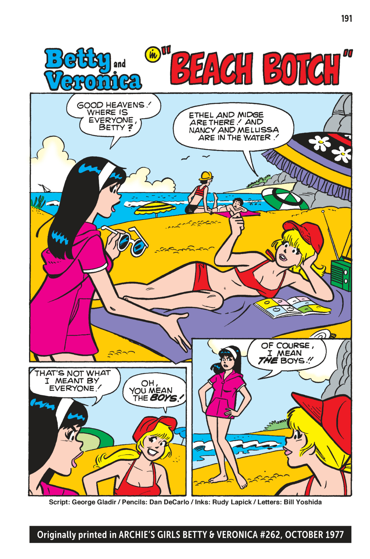 Betty and Veronica Decades: The 1970s (2024) issue 1 - Page 193