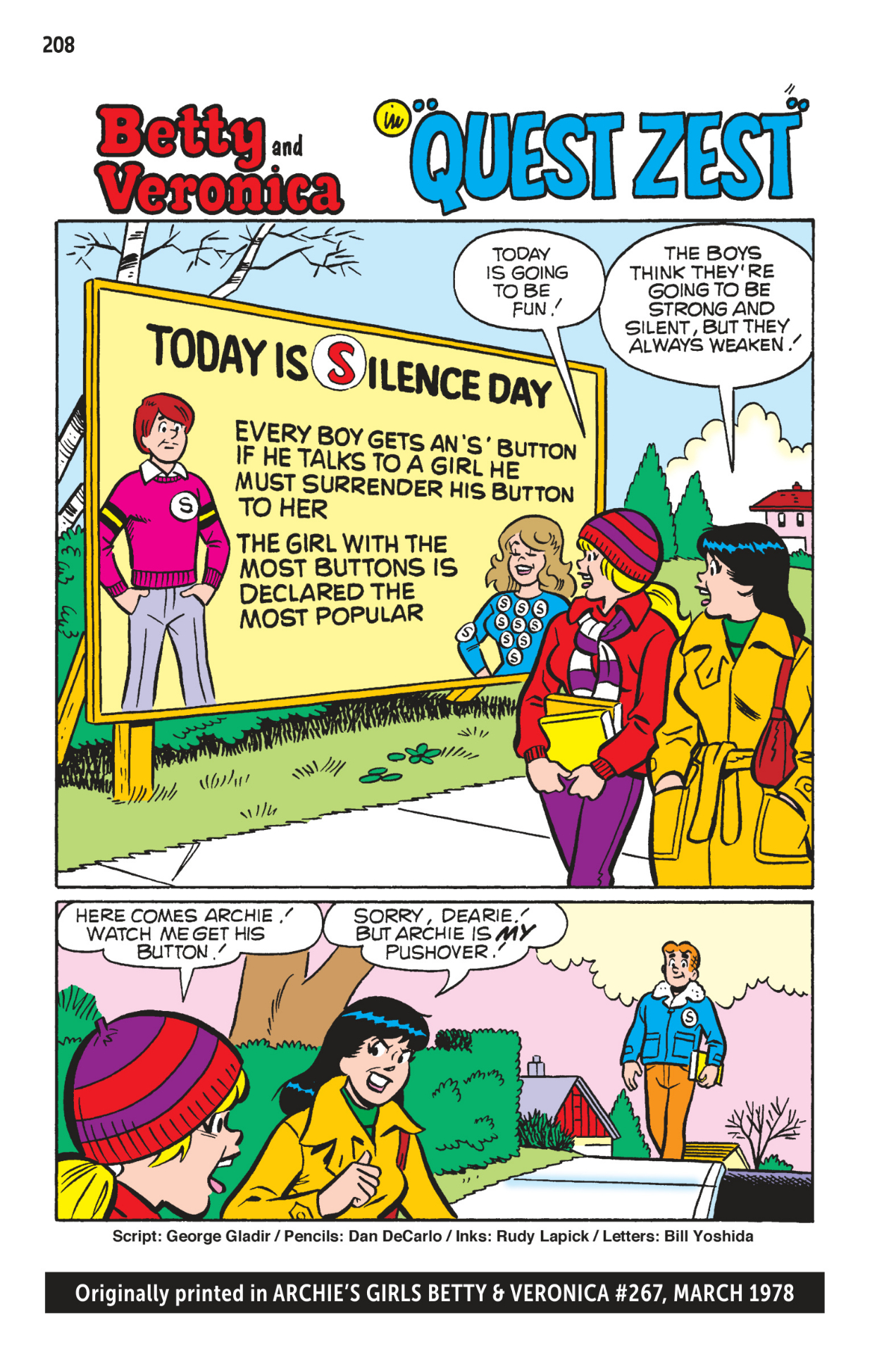 Betty and Veronica Decades: The 1970s (2024) issue 1 - Page 210