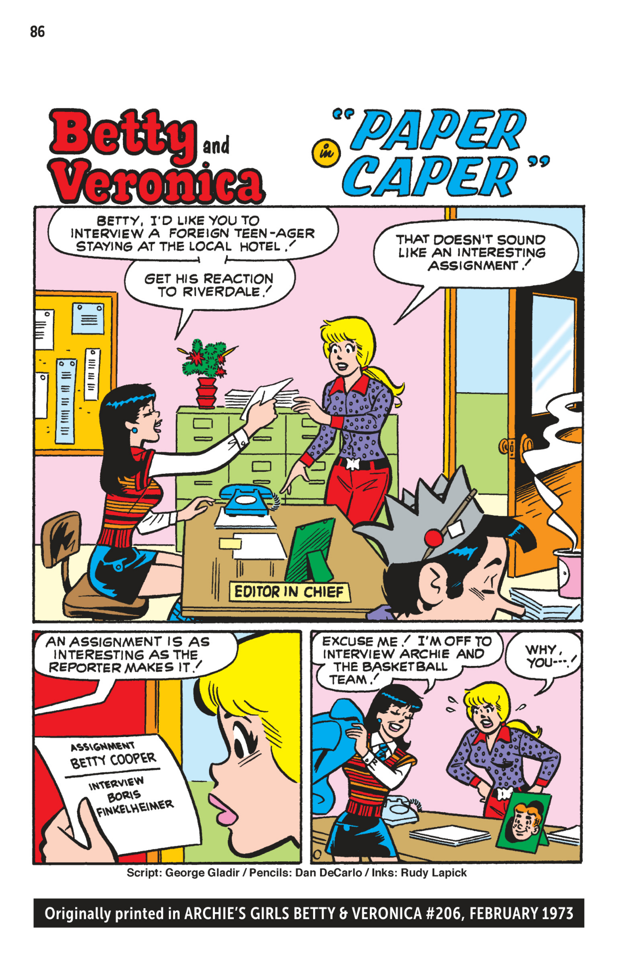 Betty and Veronica Decades: The 1970s (2024) issue 1 - Page 88