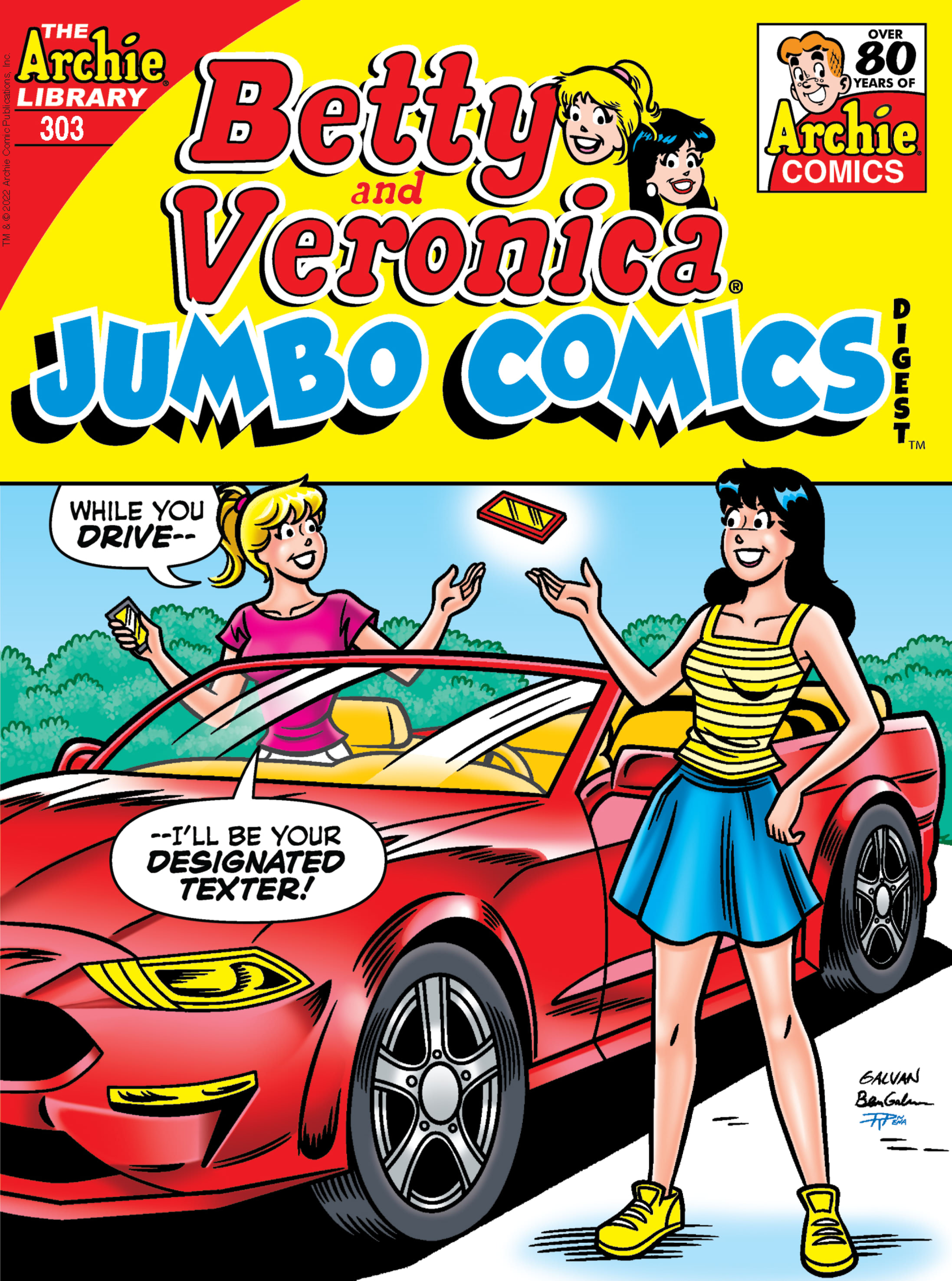 Betty and Veronica Double Digest (1987-)-Betty and Veronica Double Digest (1987-) #303