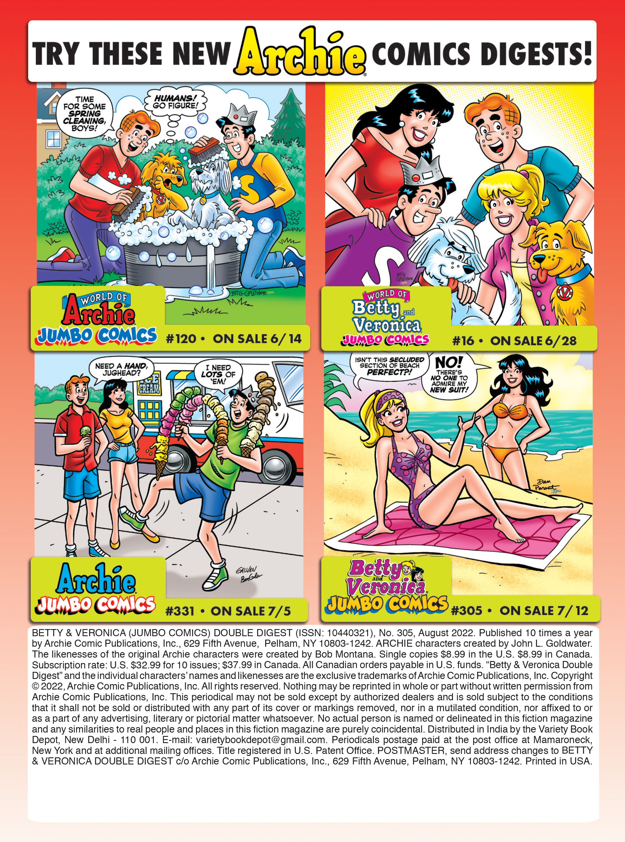 Betty and Veronica Double Digest (1987-) issue 305 - Page 181