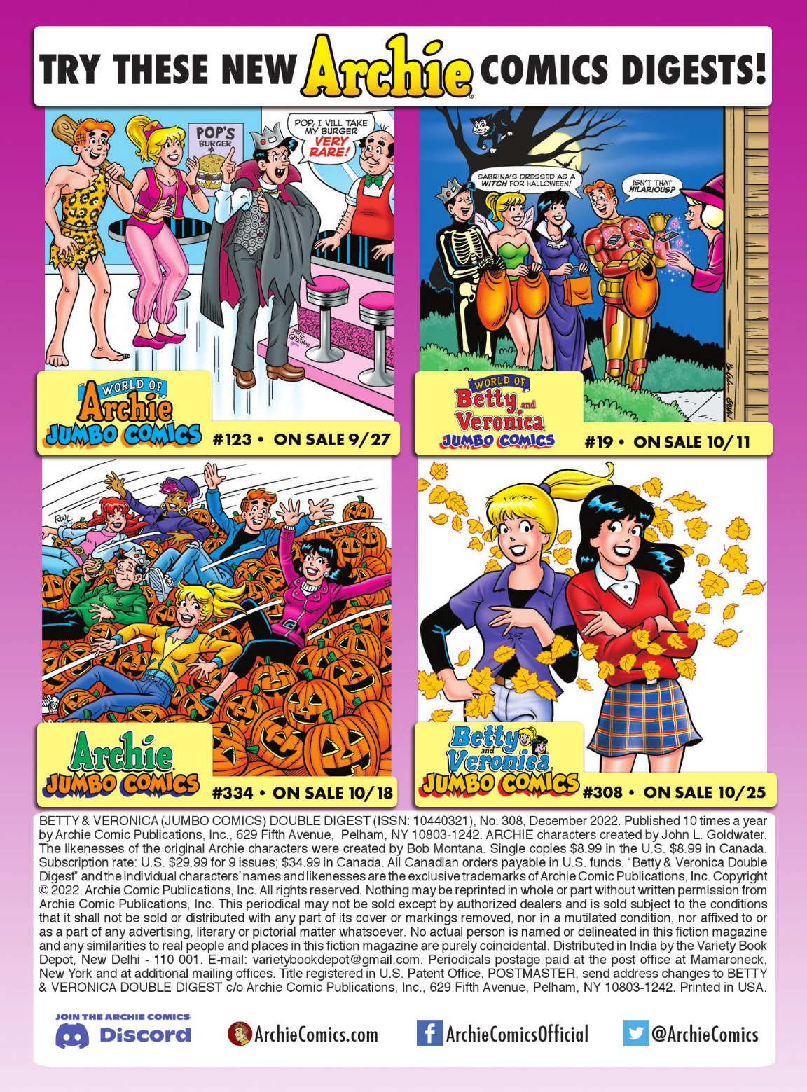 Betty and Veronica Double Digest (1987-) issue 308 - Page 183