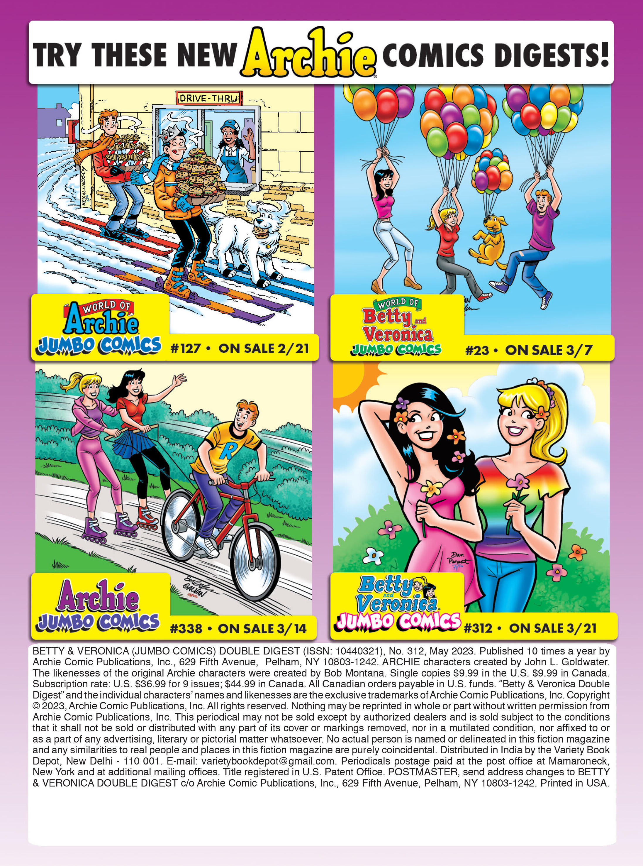 Betty and Veronica Double Digest (1987-) issue 312 - Page 182