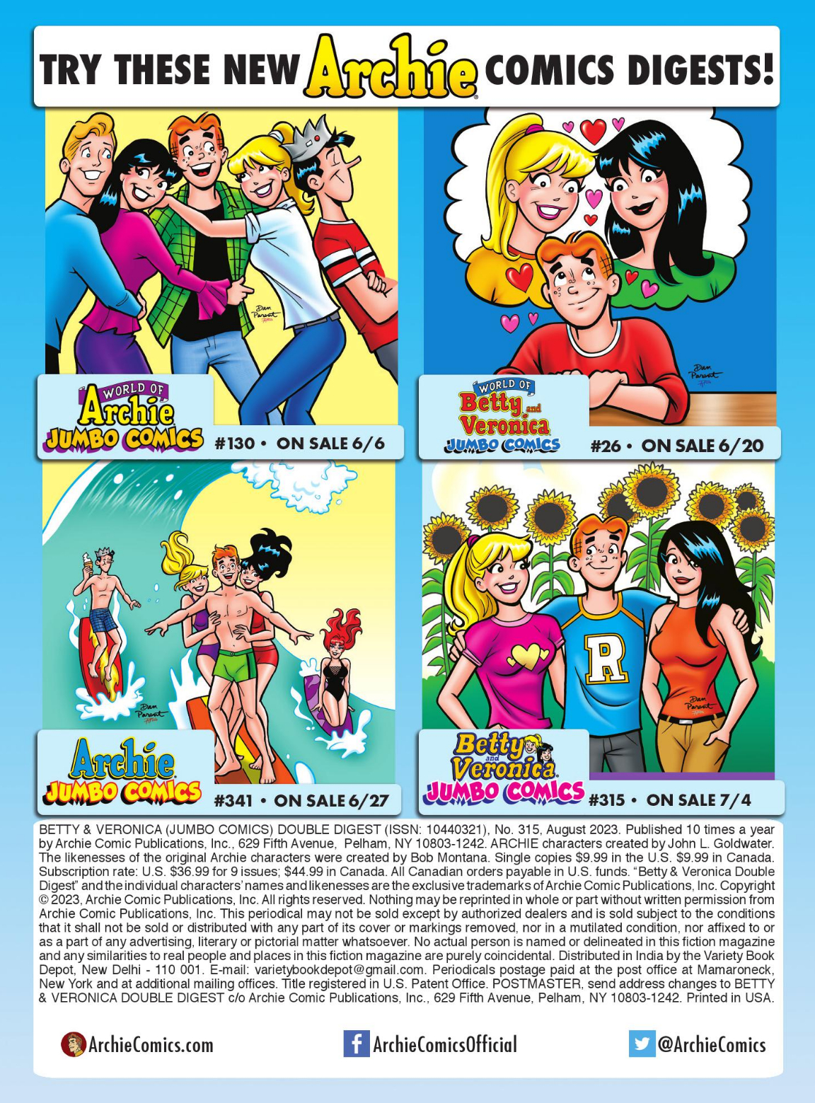 Betty and Veronica Double Digest (1987-) issue 315 - Page 184