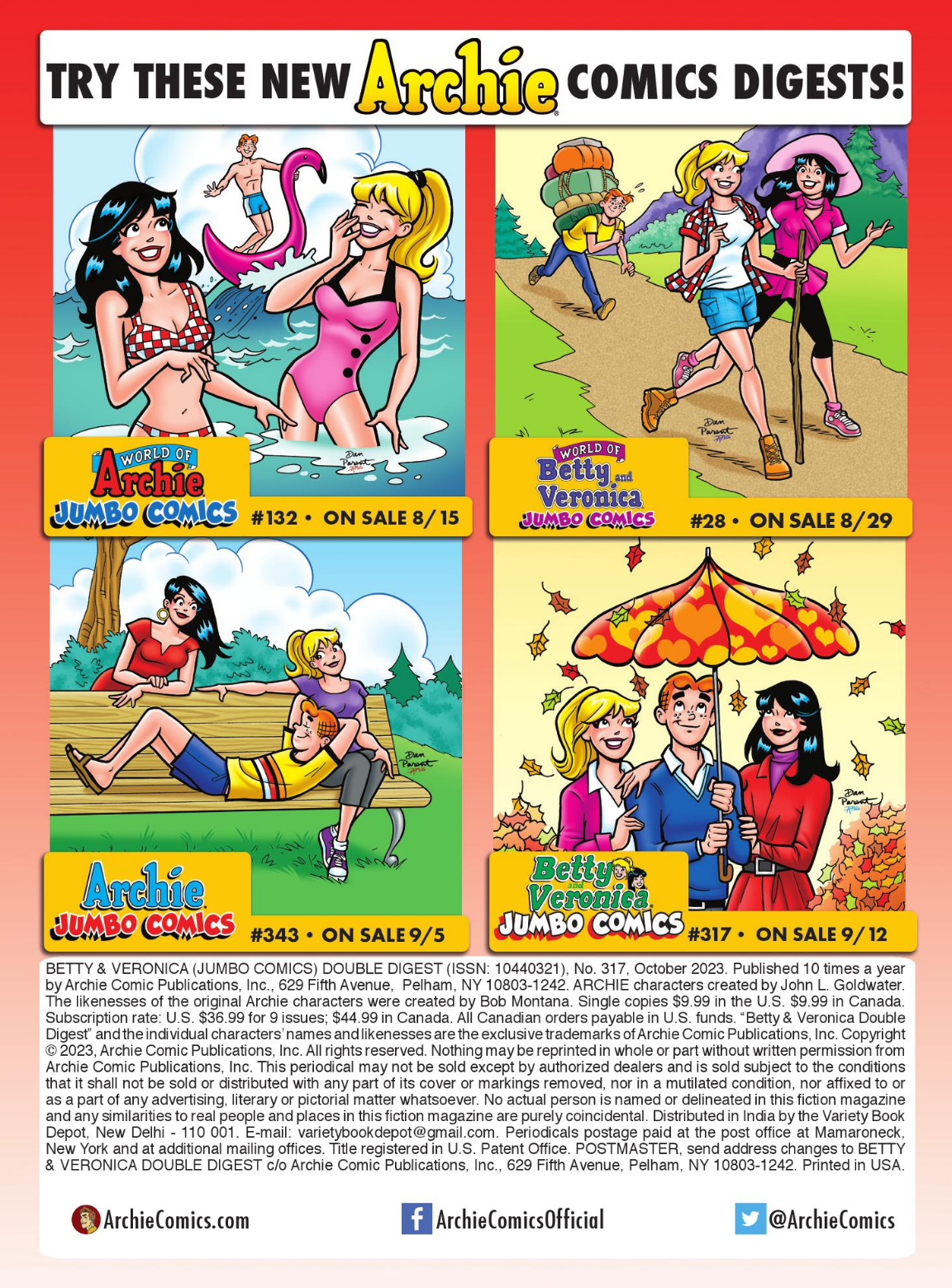 Betty and Veronica Double Digest (1987-) issue 317 - Page 184