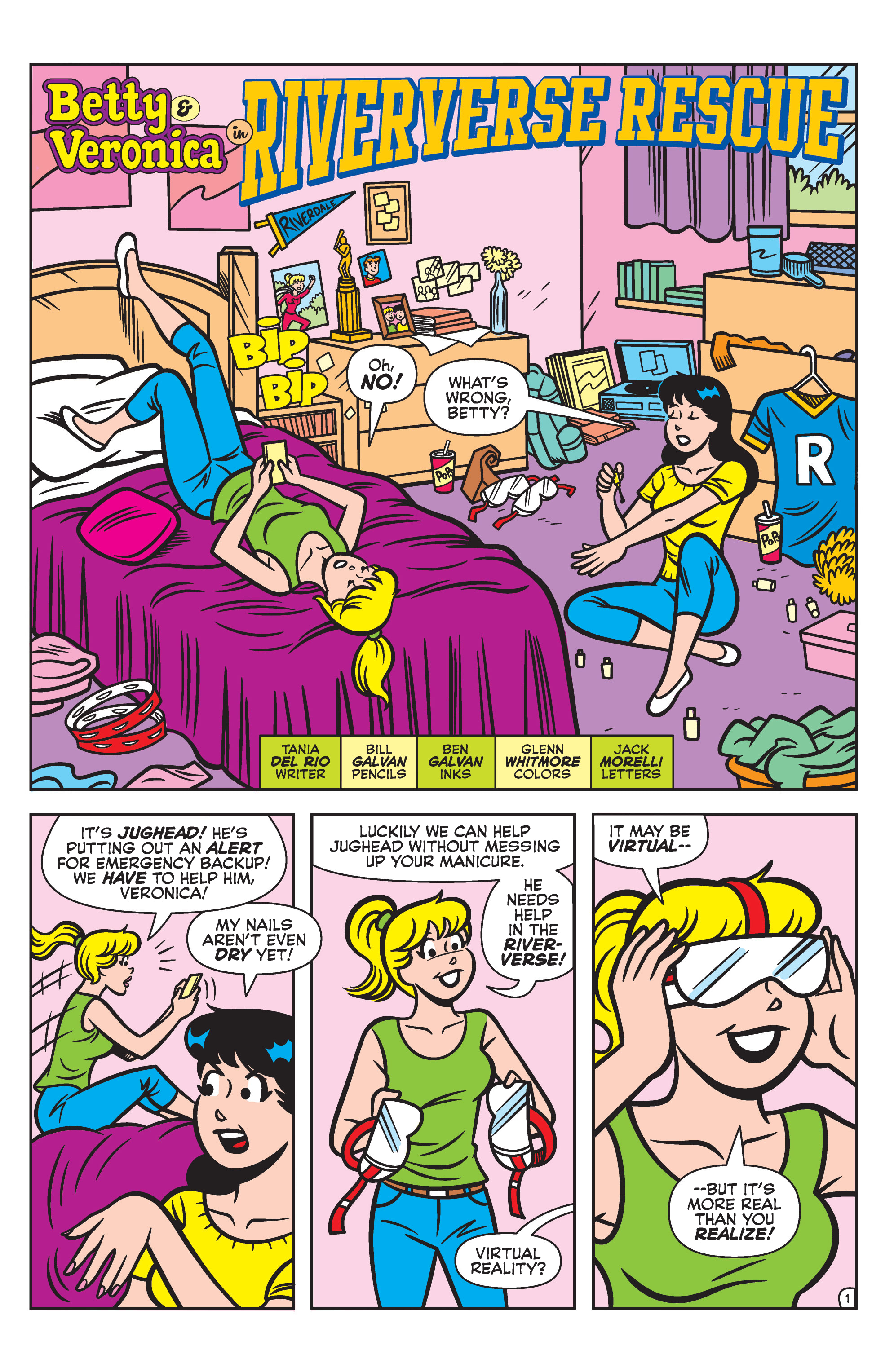 Betty and Veronica Friends Forever: Power-ups (2022-) Chapter 1 - Page 3