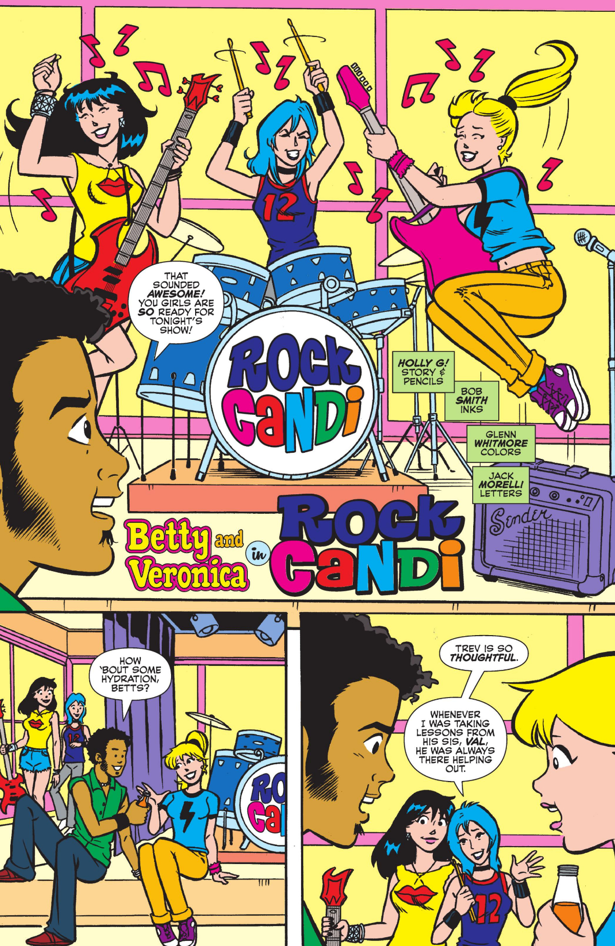 Betty and Veronica Friends Forever: Rock 'n' Roll (2023) issue 1 - Page 3