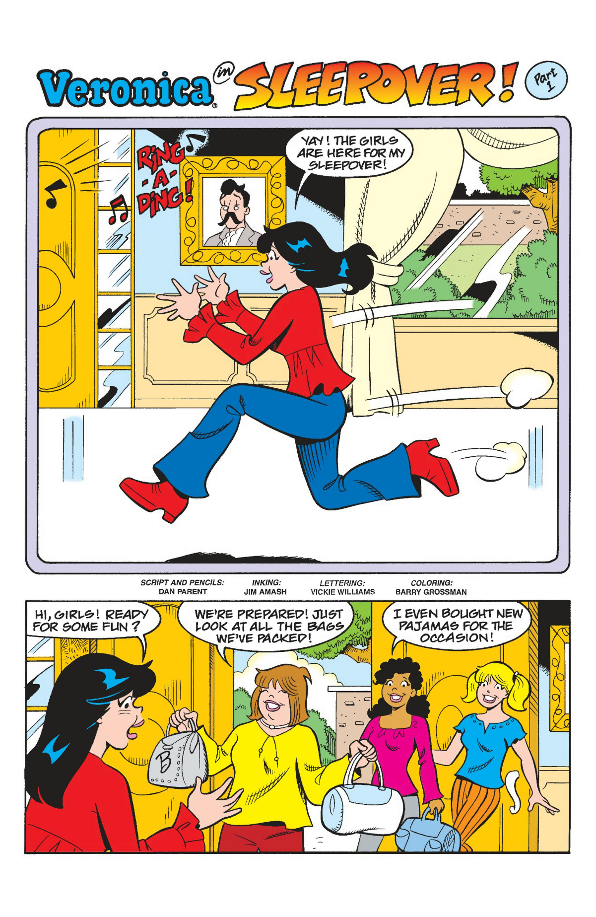 Betty and Veronica Friends Forever: Sleepover (2024): Chapter 1 - Page 3