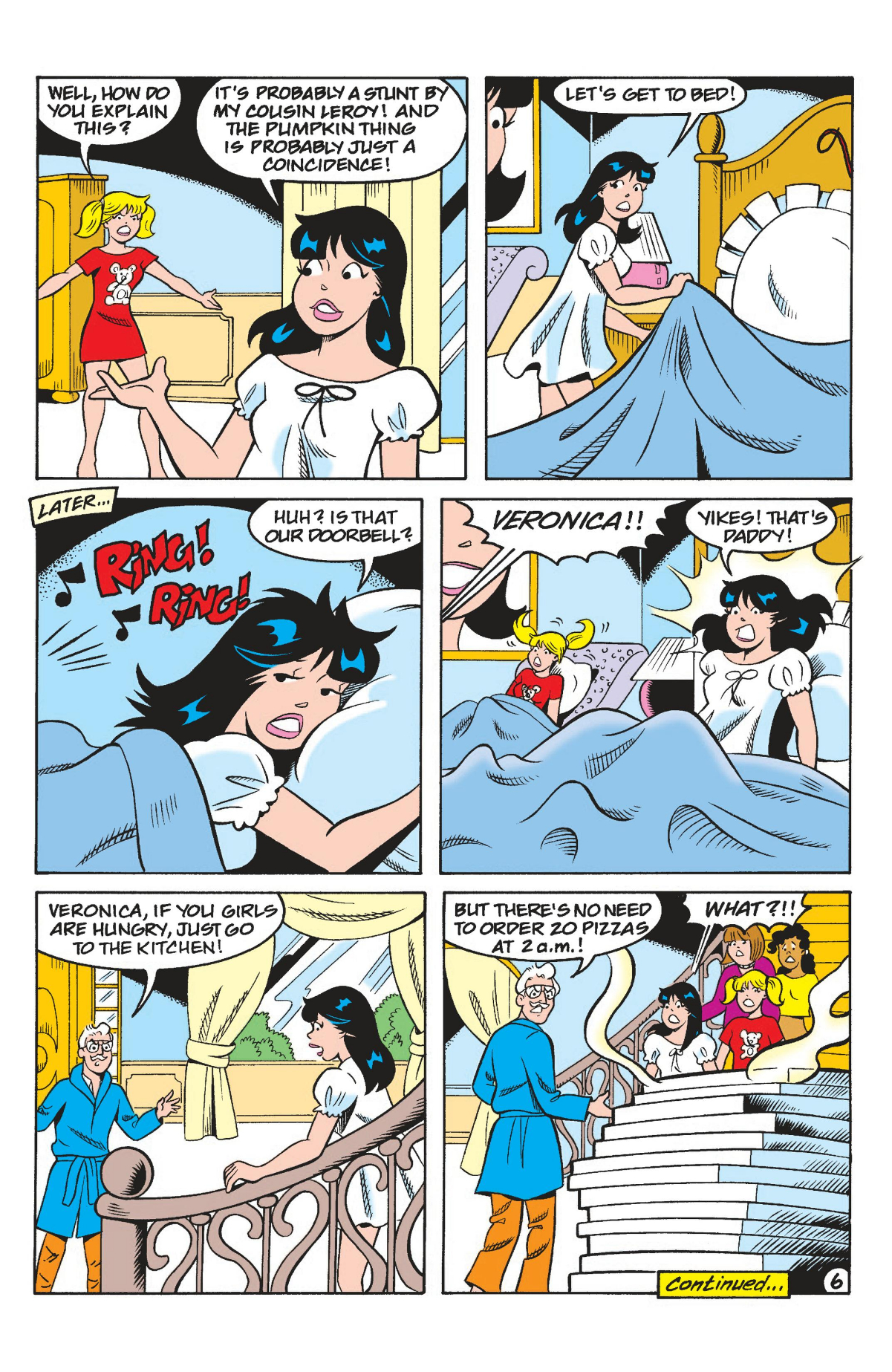 Betty and Veronica Friends Forever: Sleepover (2024) issue 1 - Page 8