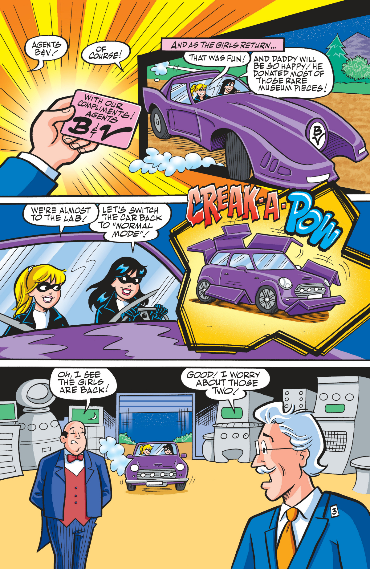 Betty and Veronica Friends Forever: Spy Girls (2025): Chapter 1 - Page 10
