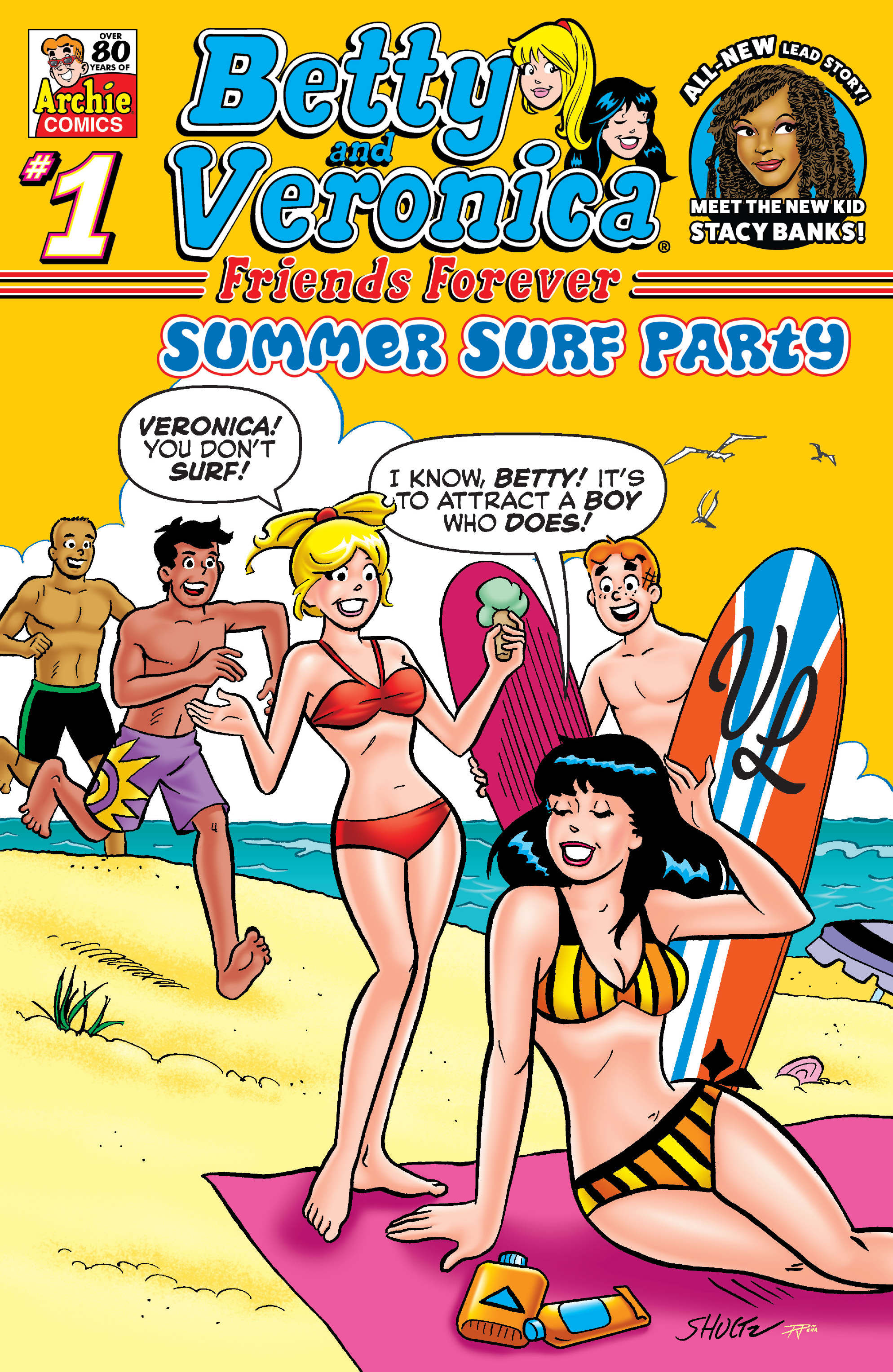 Betty and Veronica Friends Forever: Summer Surf Party (2022): Chapter 1 - Page 1