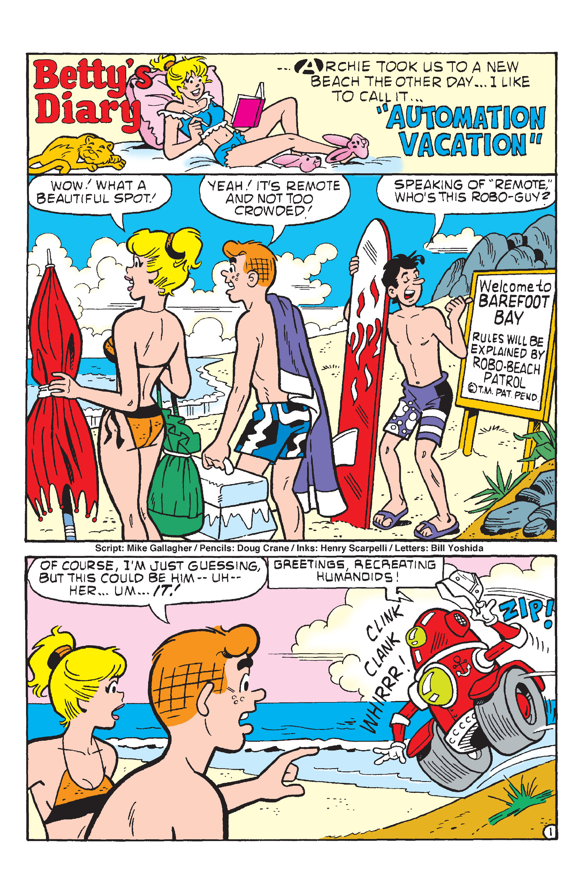 Betty and Veronica Friends Forever: Summer Surf Party (2022) issue 1 - Page 18