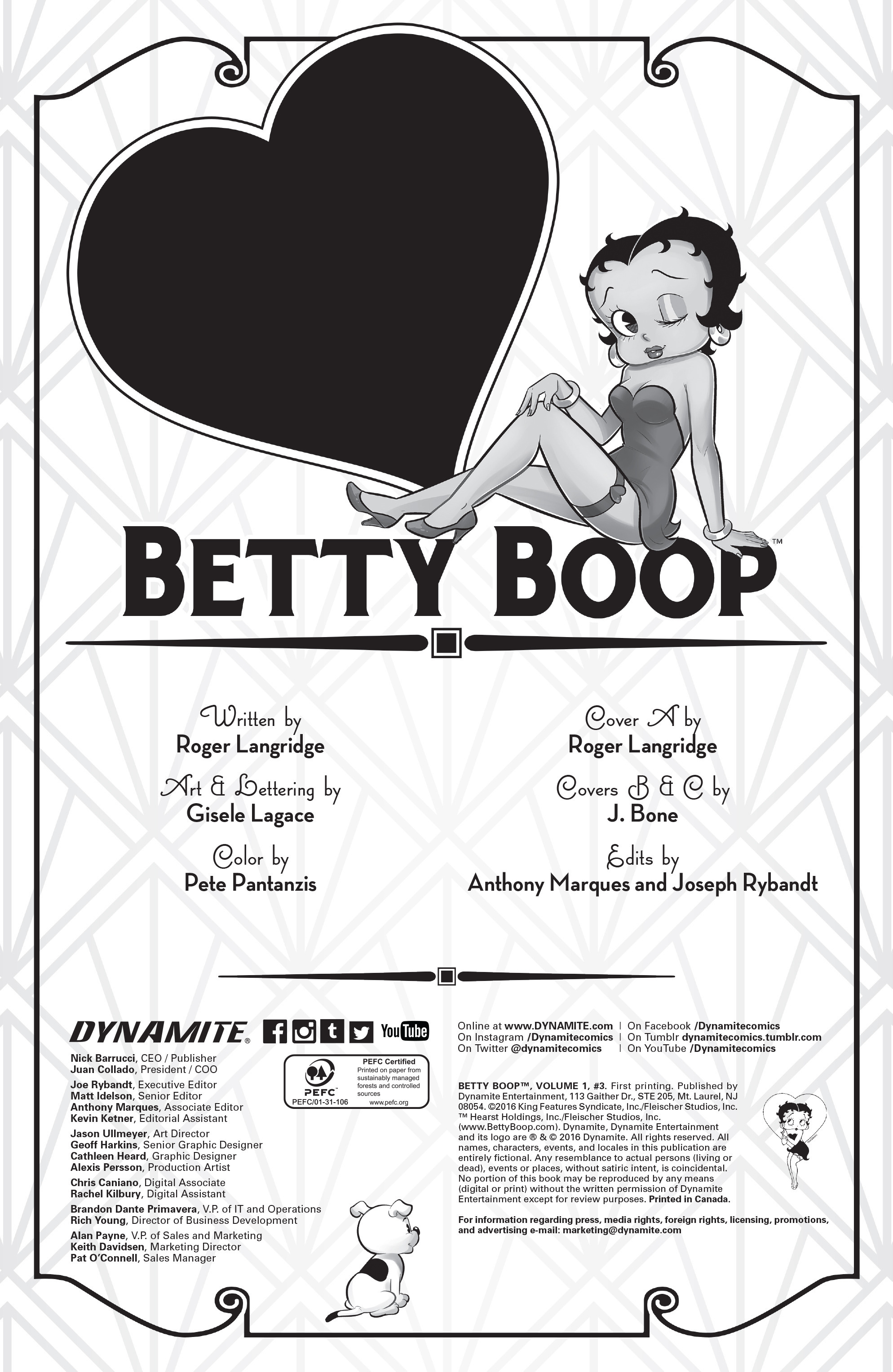 Betty Boop (2016) issue 3 - Page 3