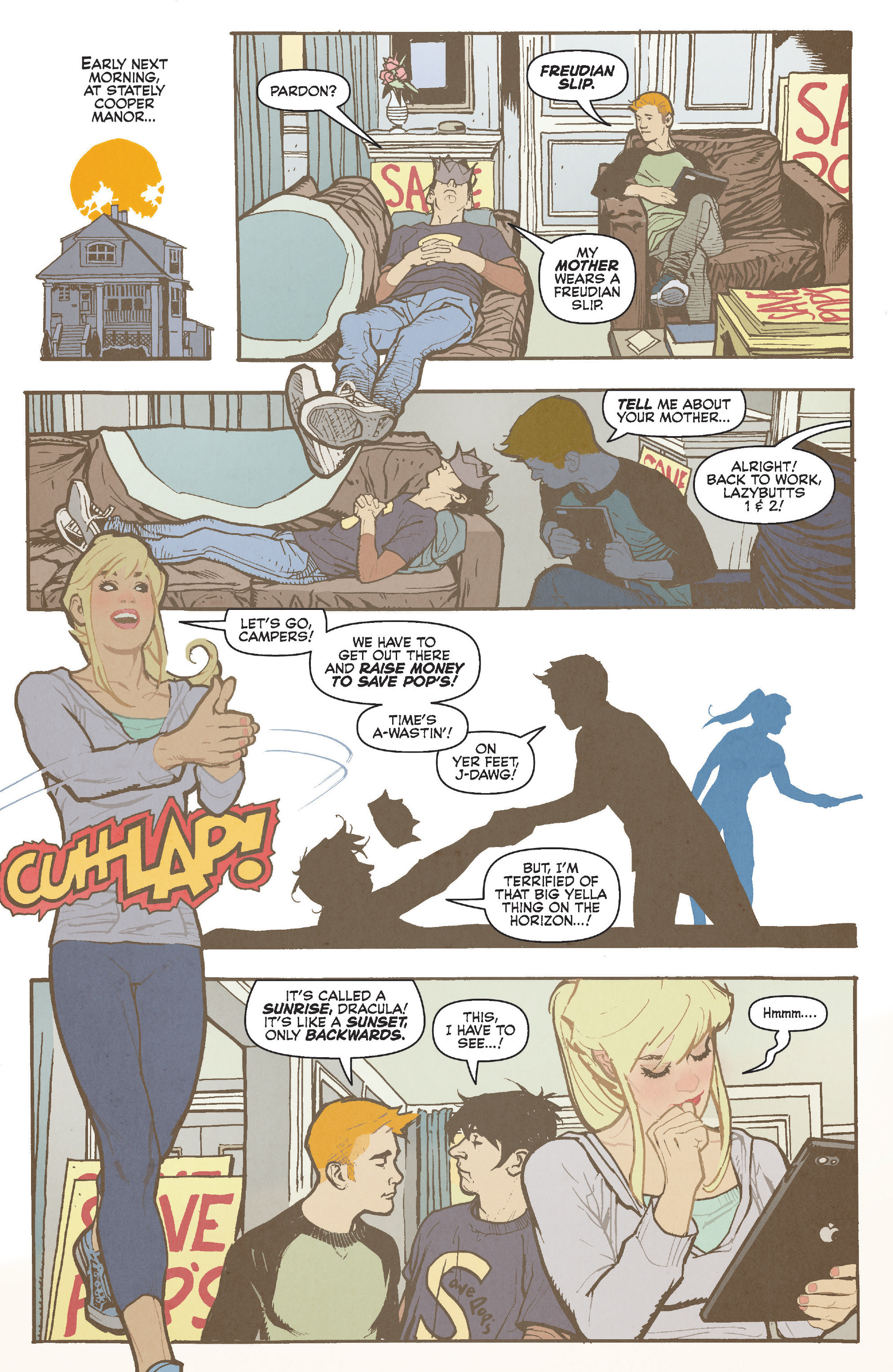 <{ $series->title }} issue 2 - Page 5