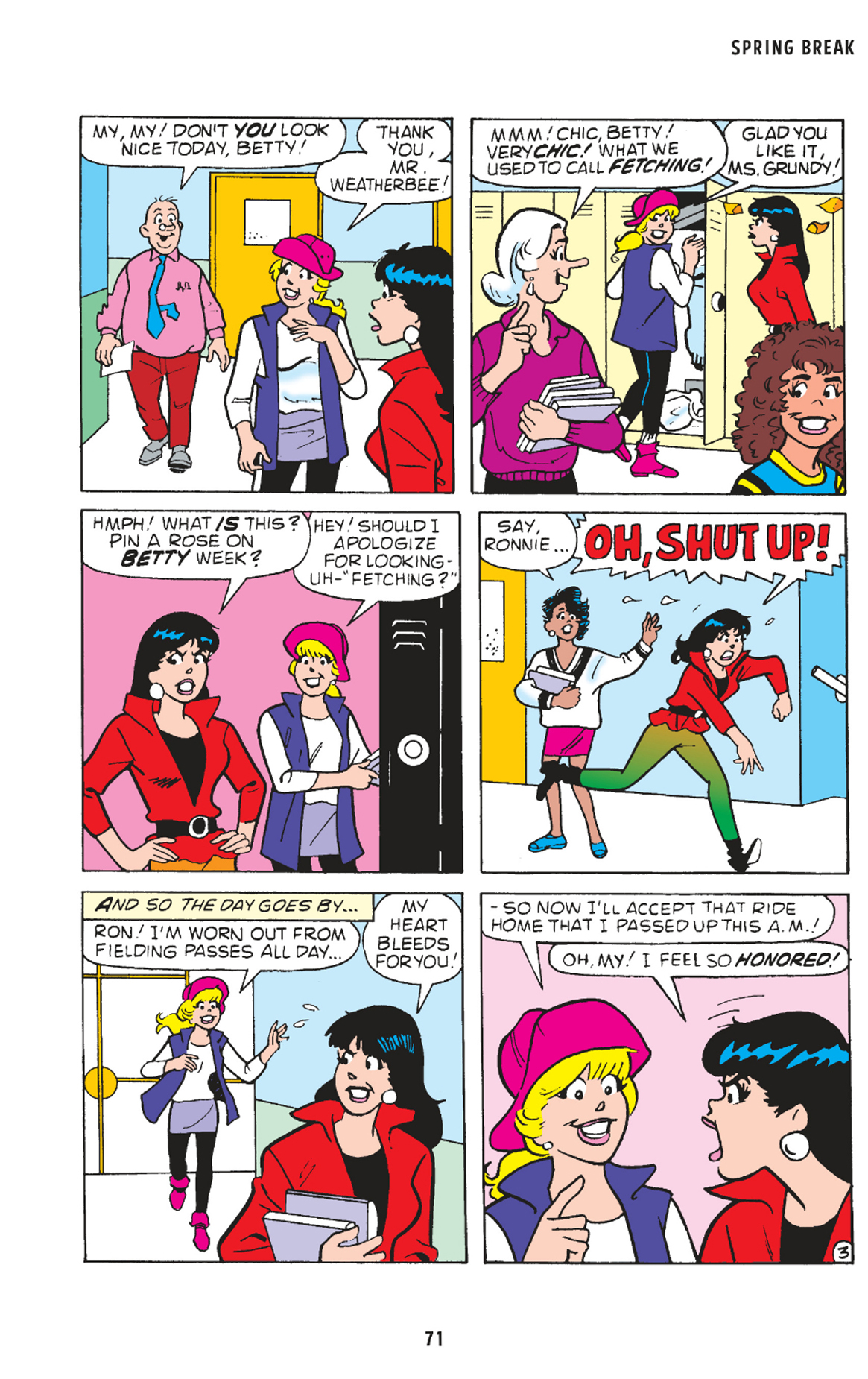 Betty & Veronica: A Year in the Life (2024) issue 1 - Page 70