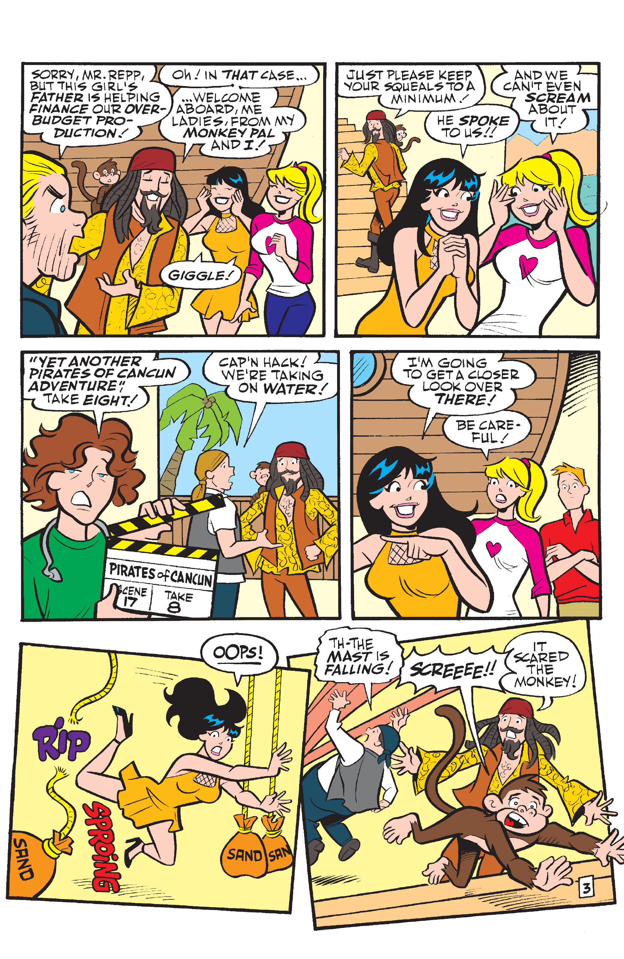 Betty & Veronica Best Friends Forever: At Movies (2018): Chapter 1 - Page 5