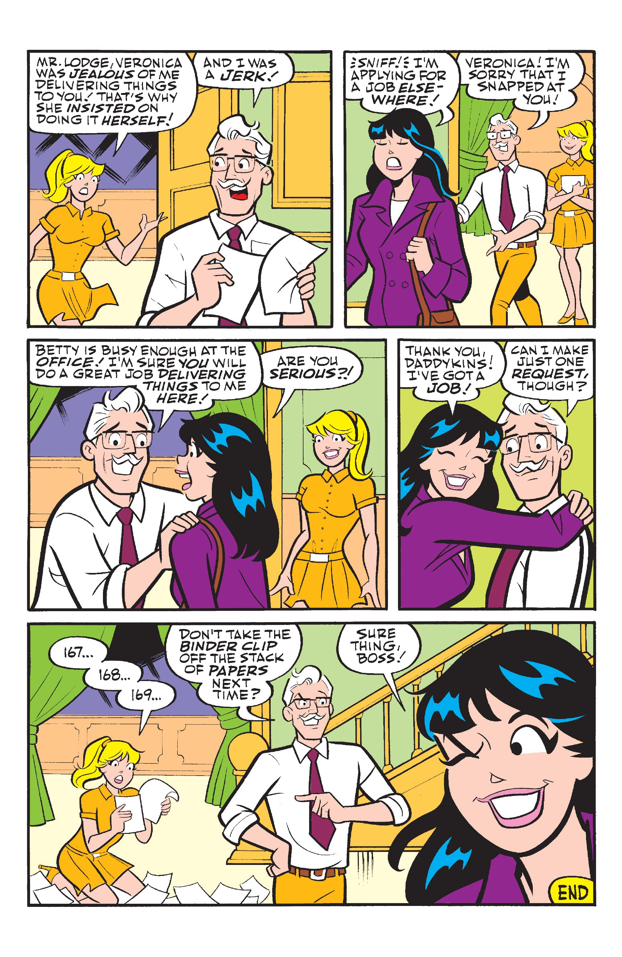 Betty & Veronica Friends Forever: Go To Work (2019) issue 1 - Page 7