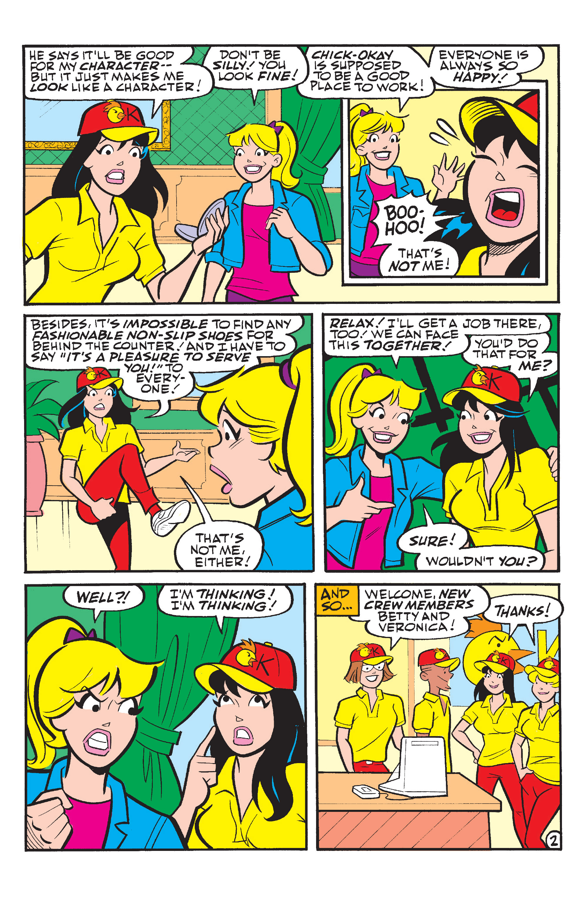 Betty & Veronica Friends Forever: Go To Work (2019) issue 1 - Page 9