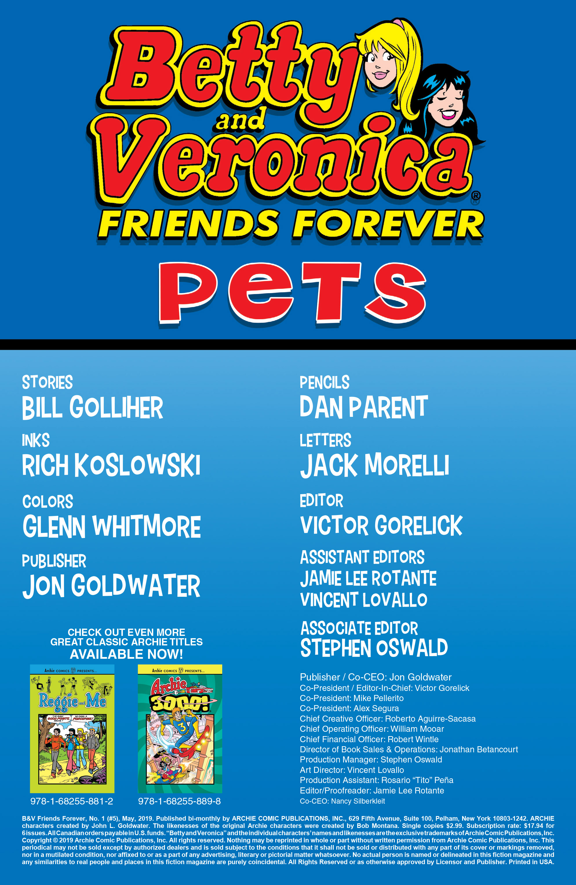 Betty & Veronica Friends Forever: Pets (2019): Chapter 1 - Page 2