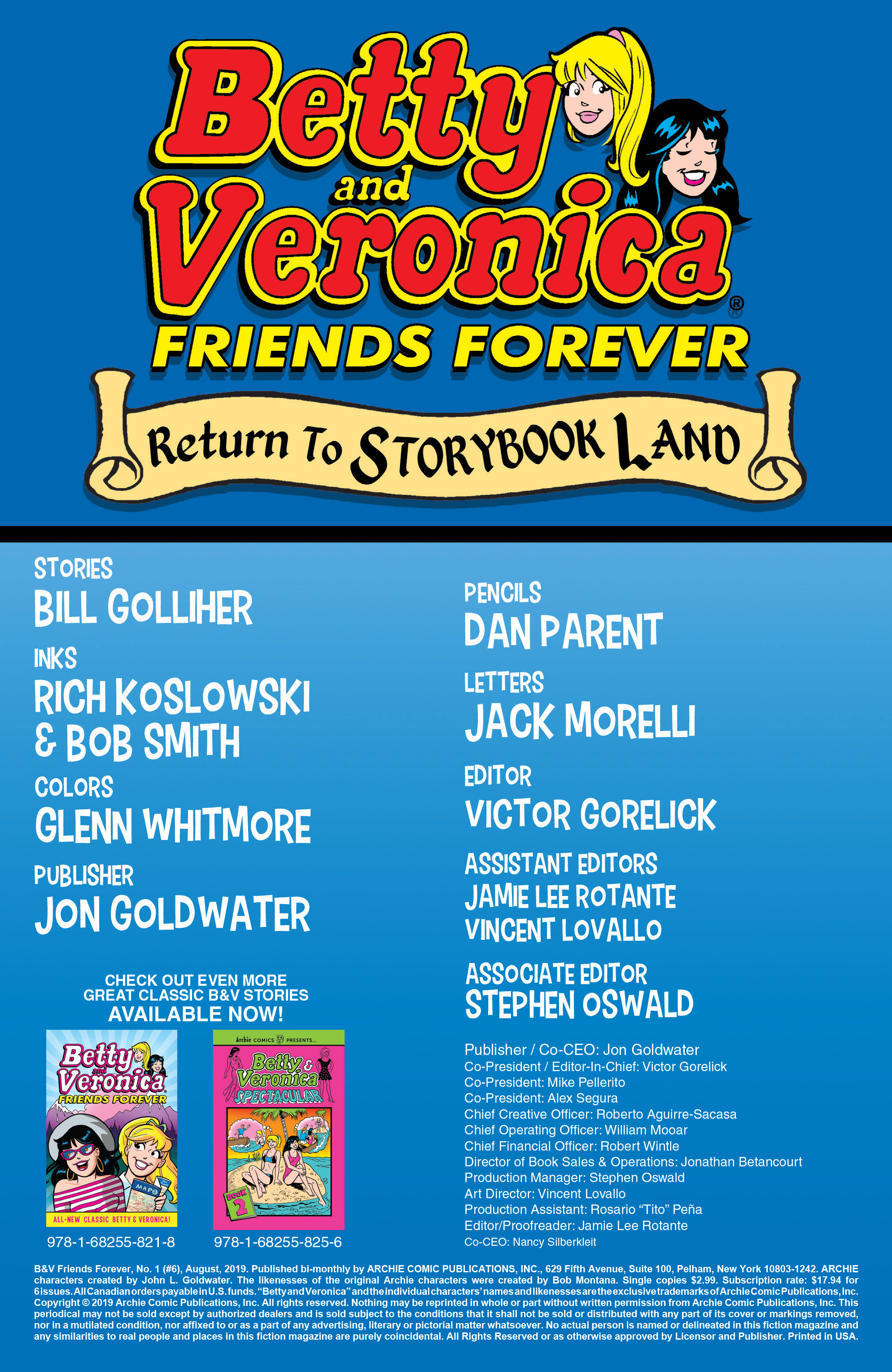 Betty & Veronica Friends Forever: Return to Storybook Land (2019): Chapter 1 - Page 2