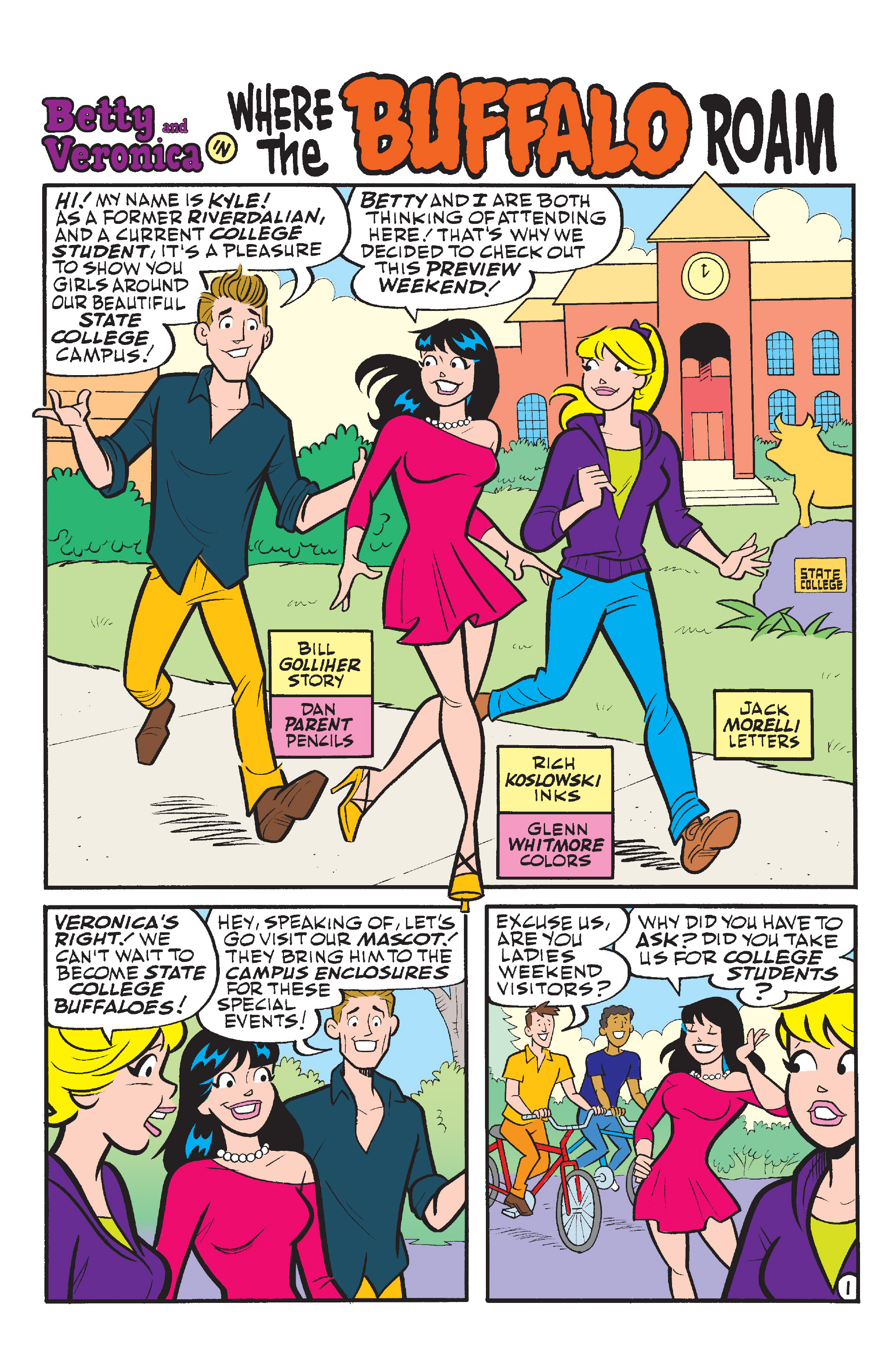 Betty & Veronica Friends Forever Travel (2018-): Chapter 1 - Page 3