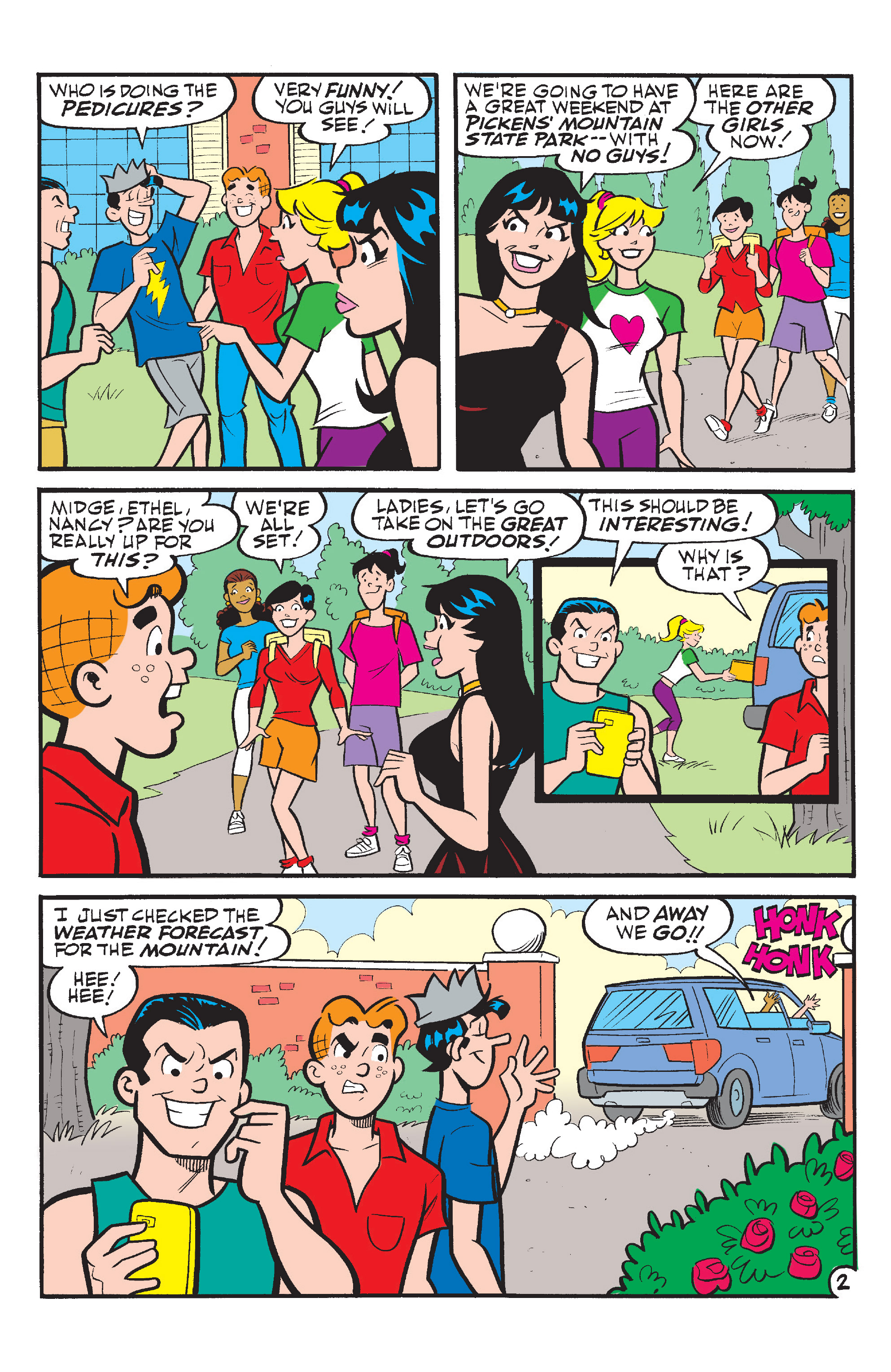 Betty & Veronica Friends Forever Travel (2018-) issue 1 - Page 9