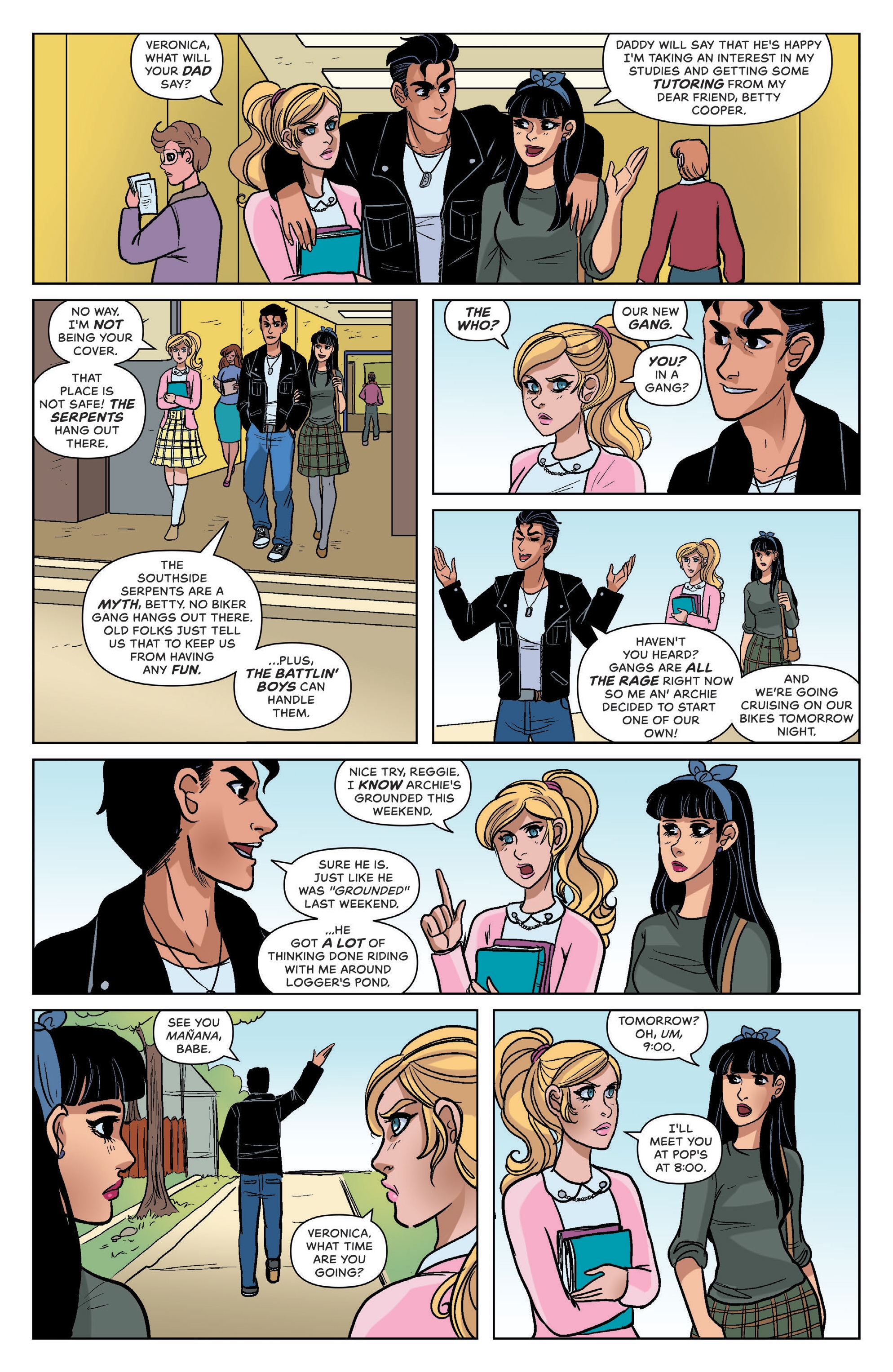 Betty & Veronica: Vixens (2017) issue 1 - Page 8