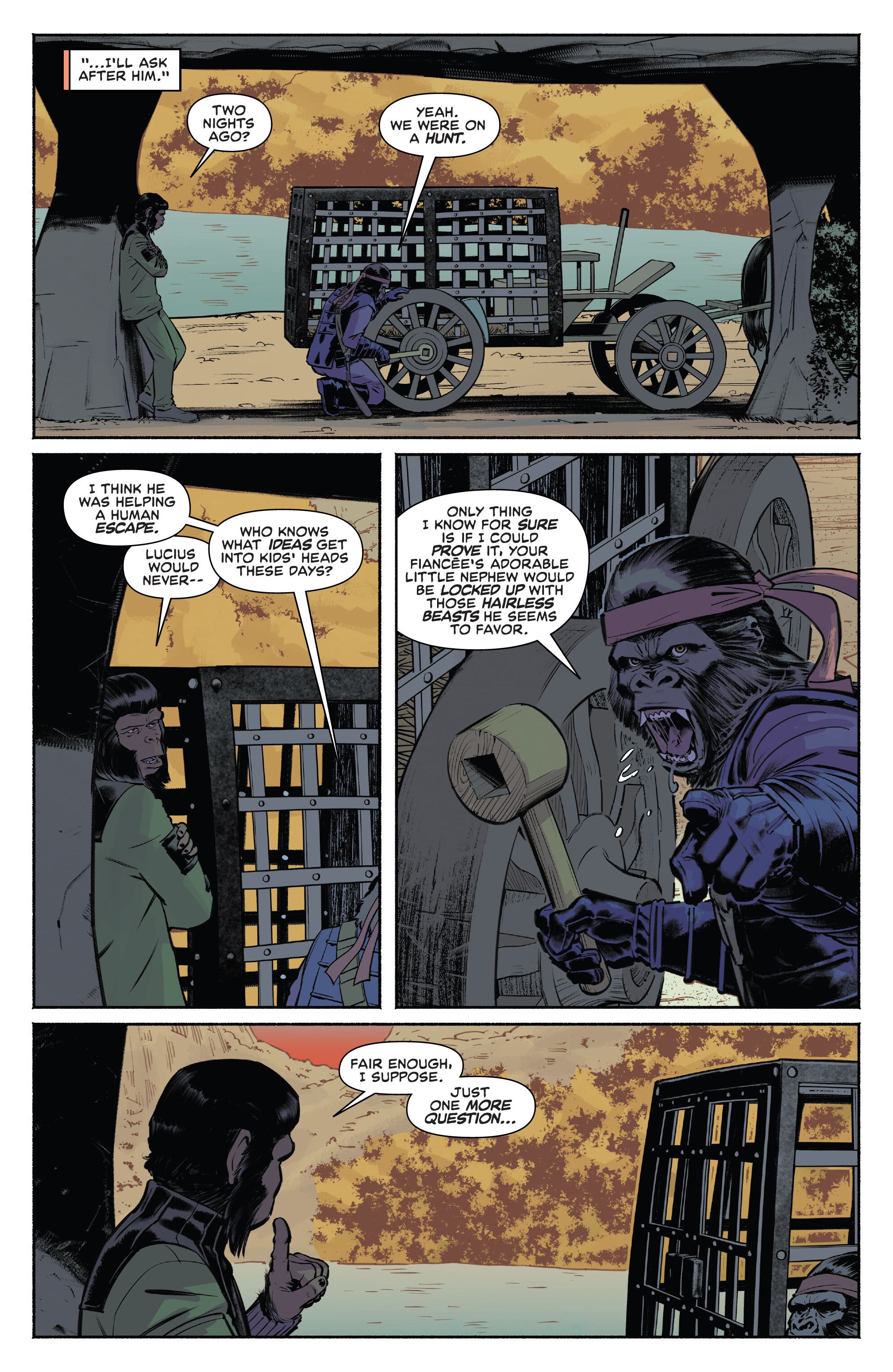 Beware the Planet of the Apes (2024-) issue 1 - Page 11