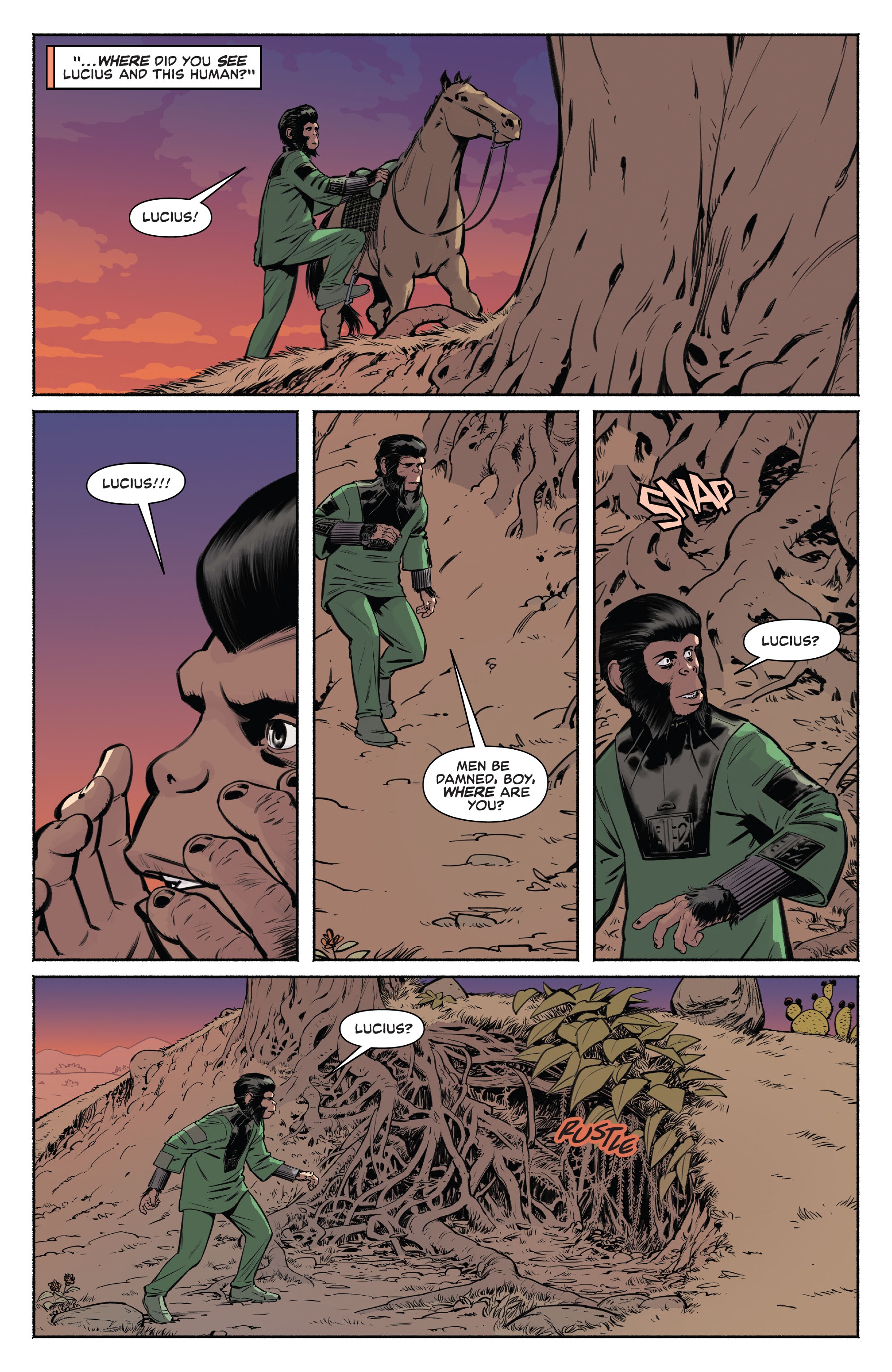 Beware the Planet of the Apes (2024-) issue 1 - Page 12