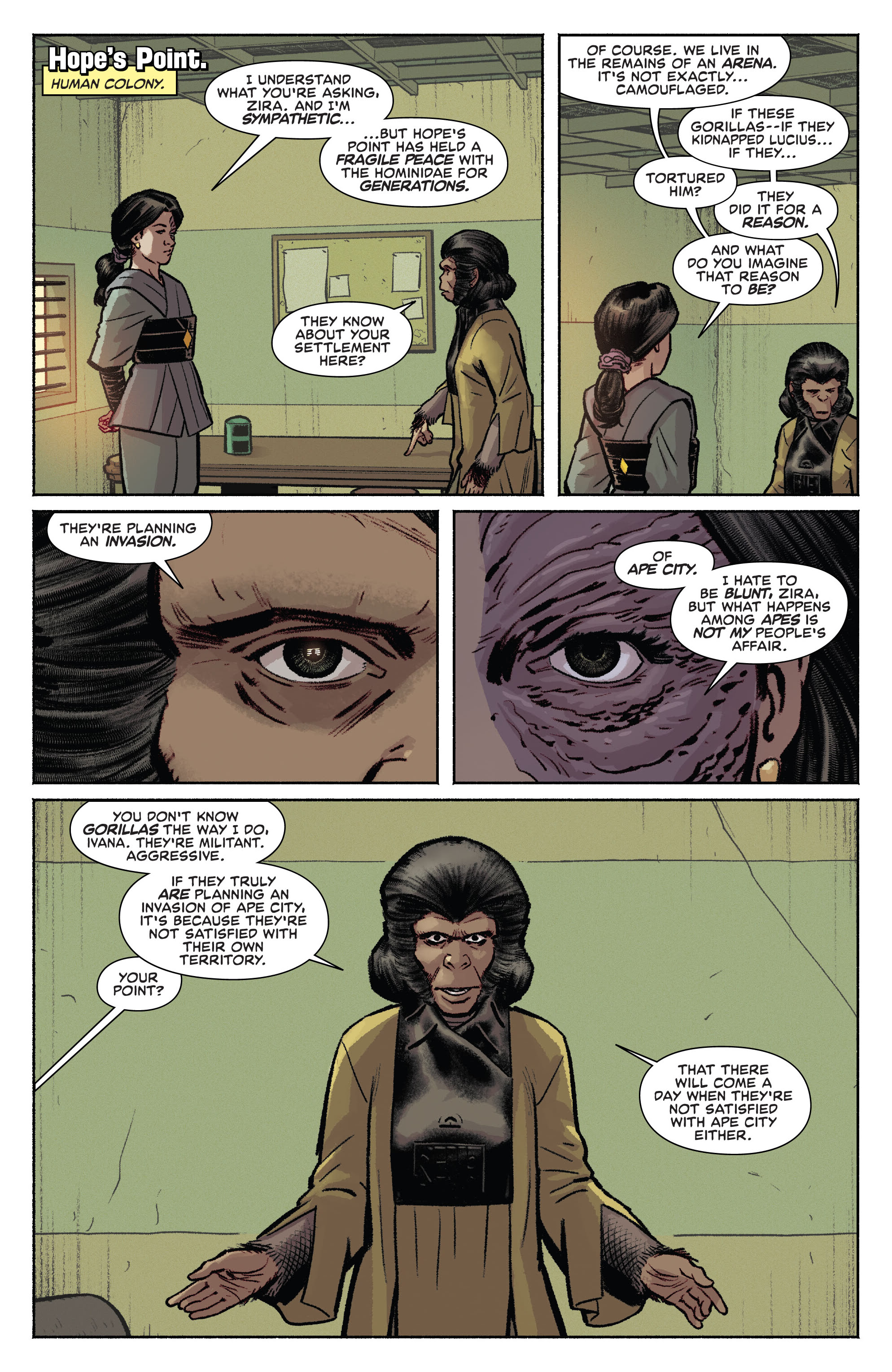 Beware the Planet of the Apes (2024-) issue 3 - Page 7