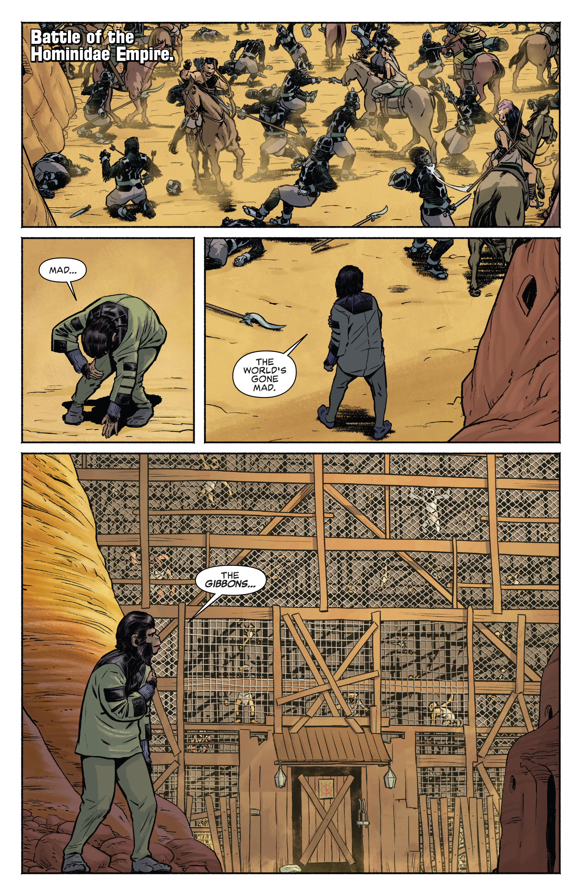 Beware the Planet of the Apes (2024-) issue 4 - Page 2