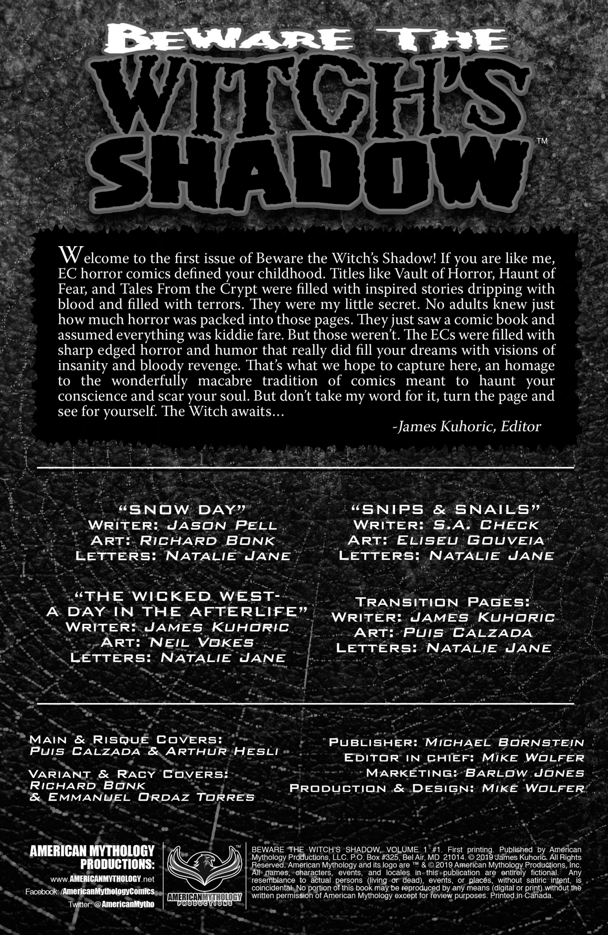 Beware the Witch's Shadow (2019-): Chapter 1 - Page 2
