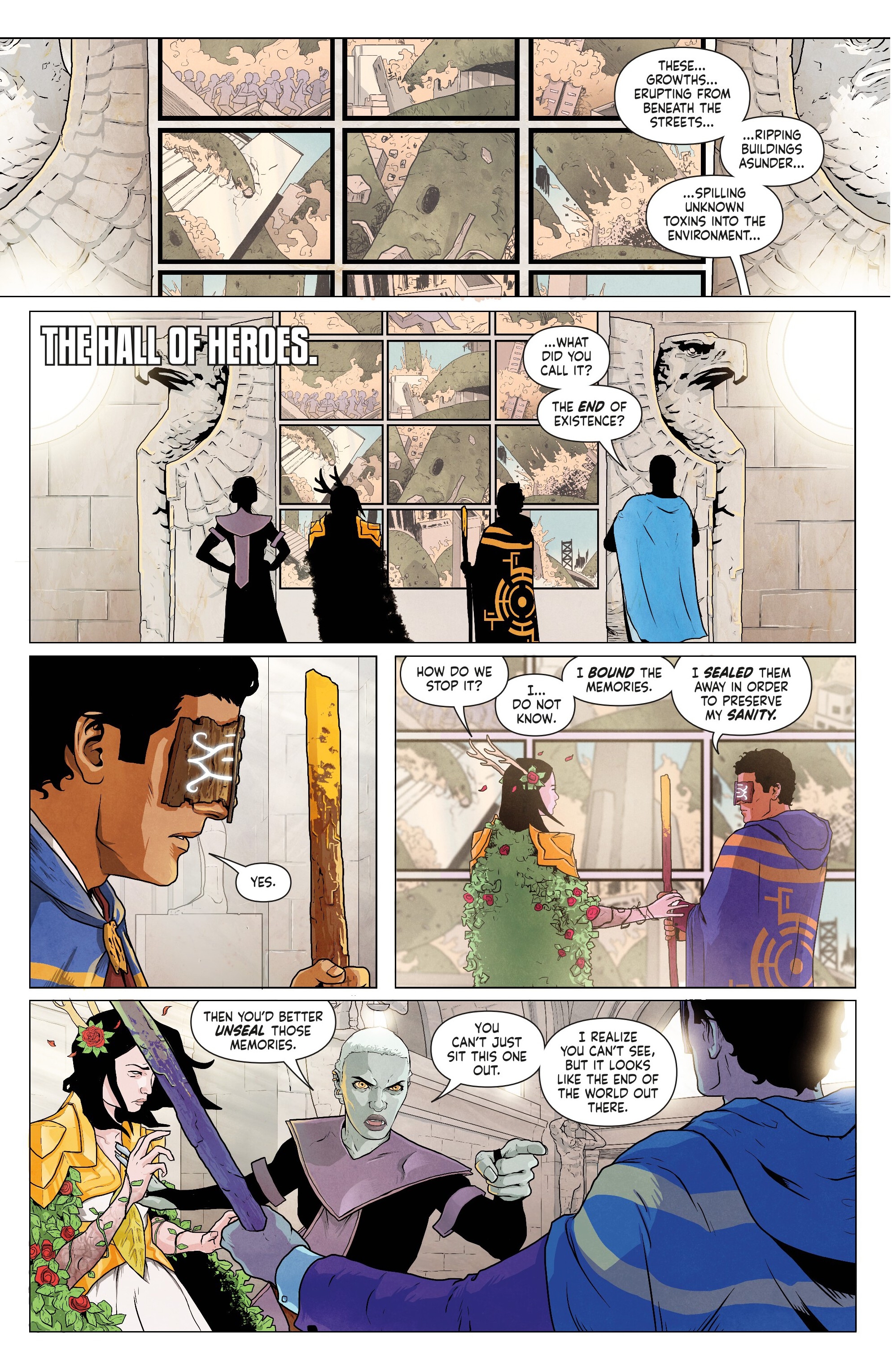 <{ $series->title }} issue 1 - Page 28