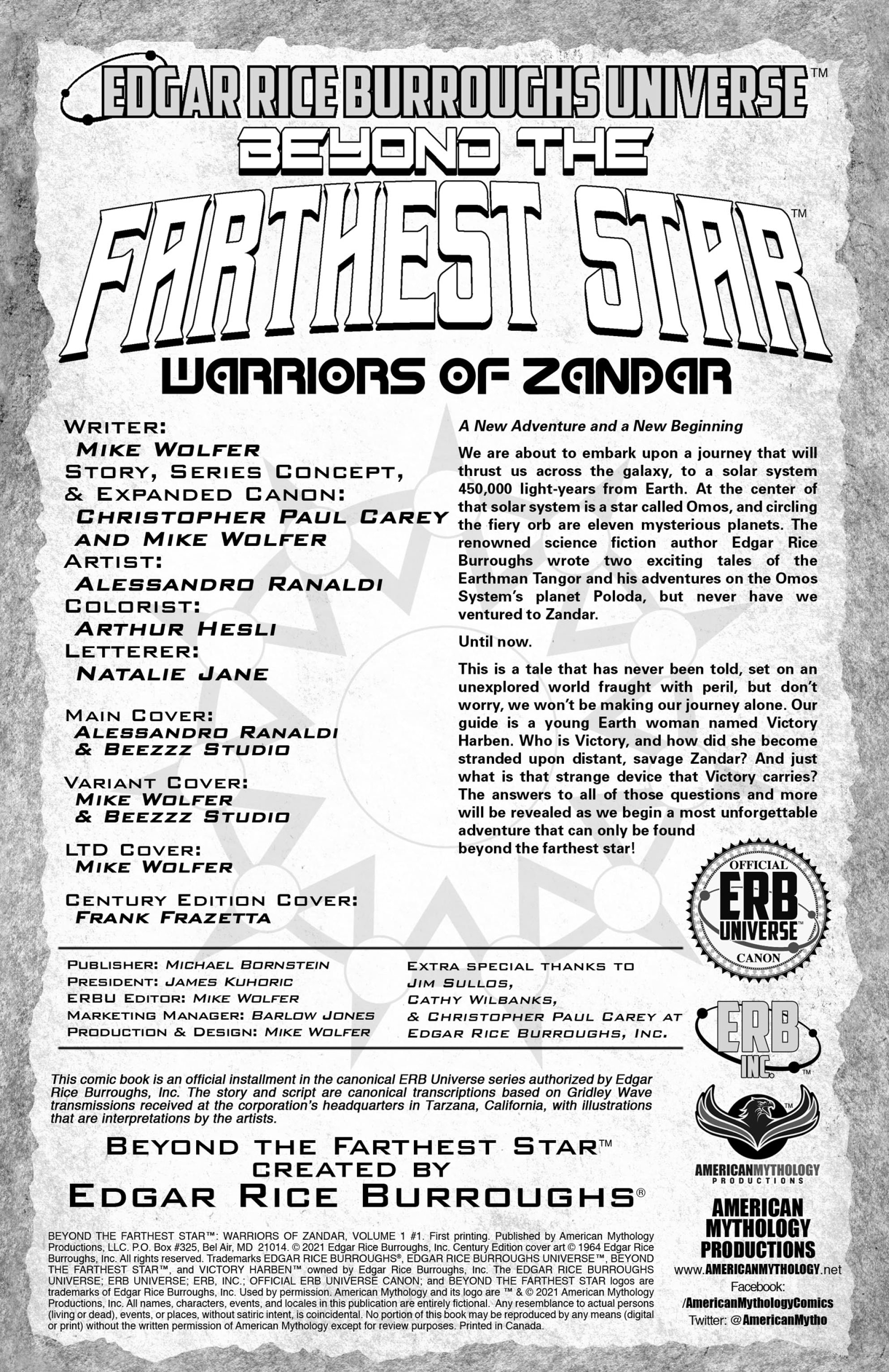 Beyond the Farthest Star: Warriors of Zandar (2021-): Chapter 1 - Page 2