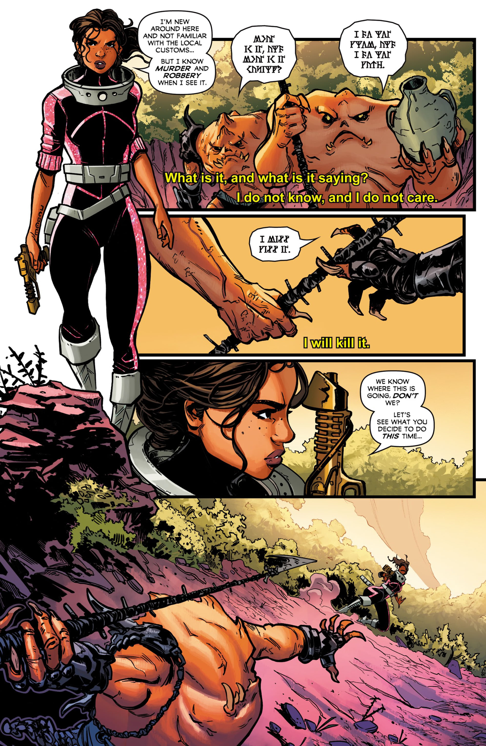 Beyond the Farthest Star: Warriors of Zandar (2021-) issue 1 - Page 5