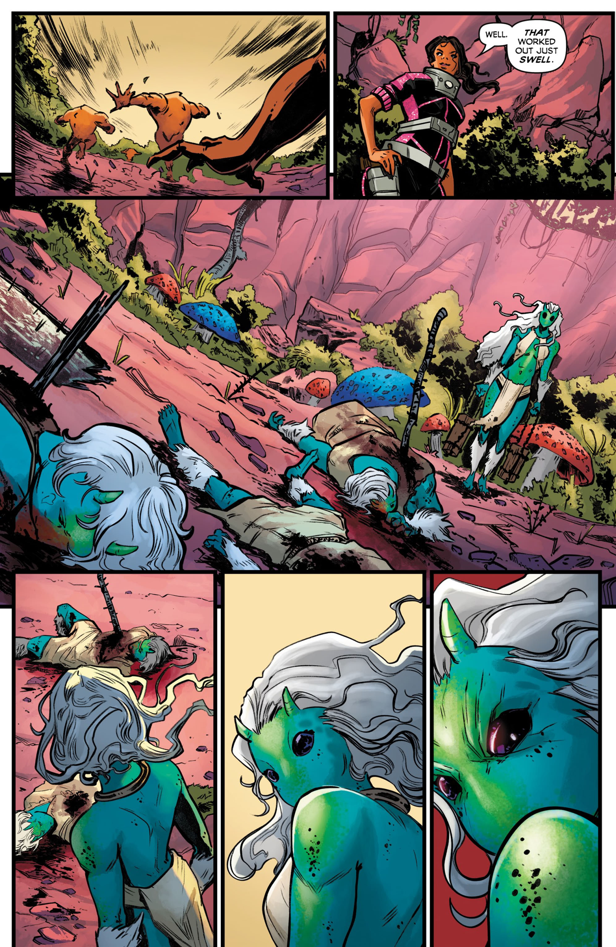 Beyond the Farthest Star: Warriors of Zandar (2021-) issue 1 - Page 7