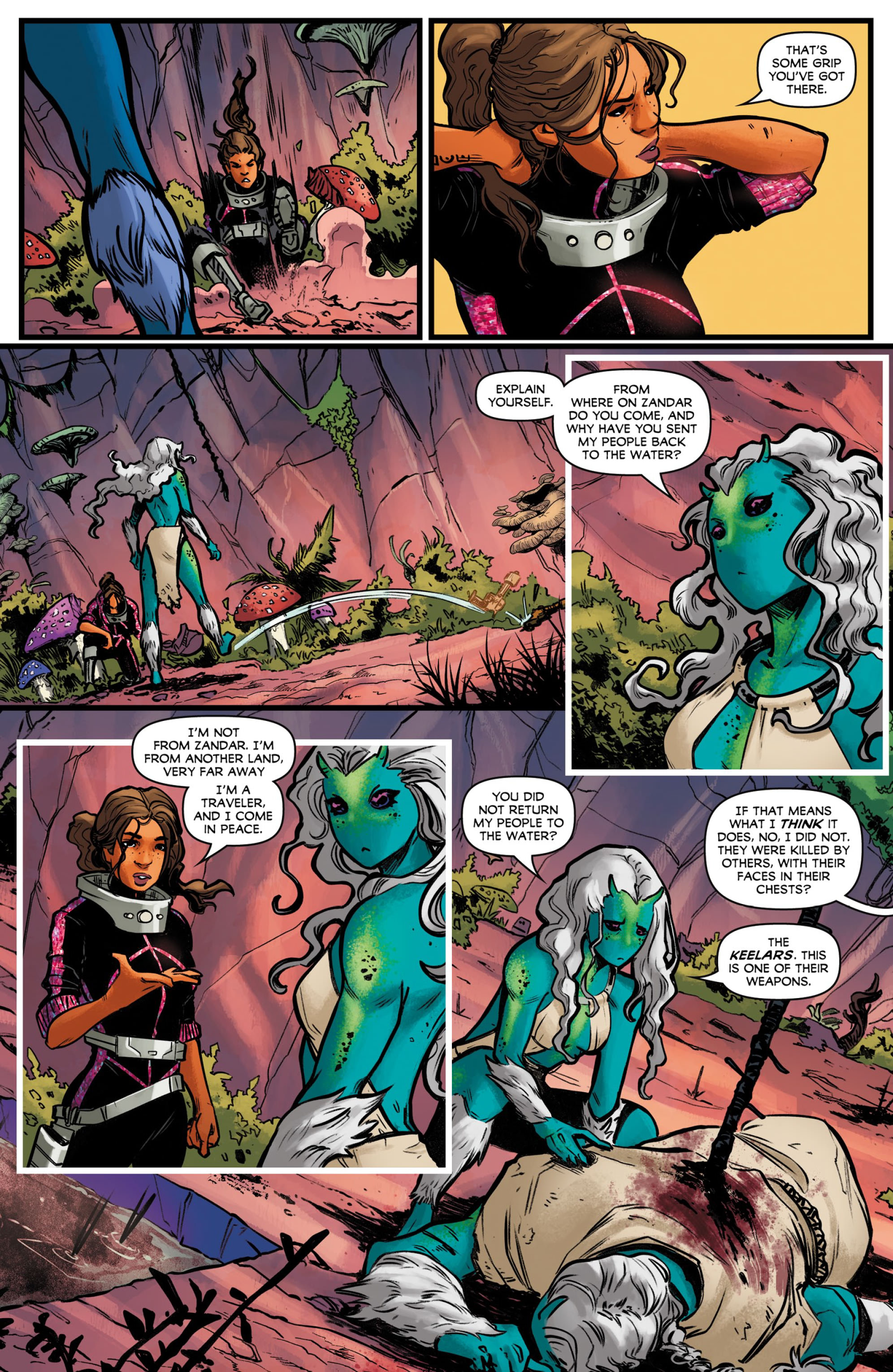 Beyond the Farthest Star: Warriors of Zandar (2021-) issue 1 - Page 11