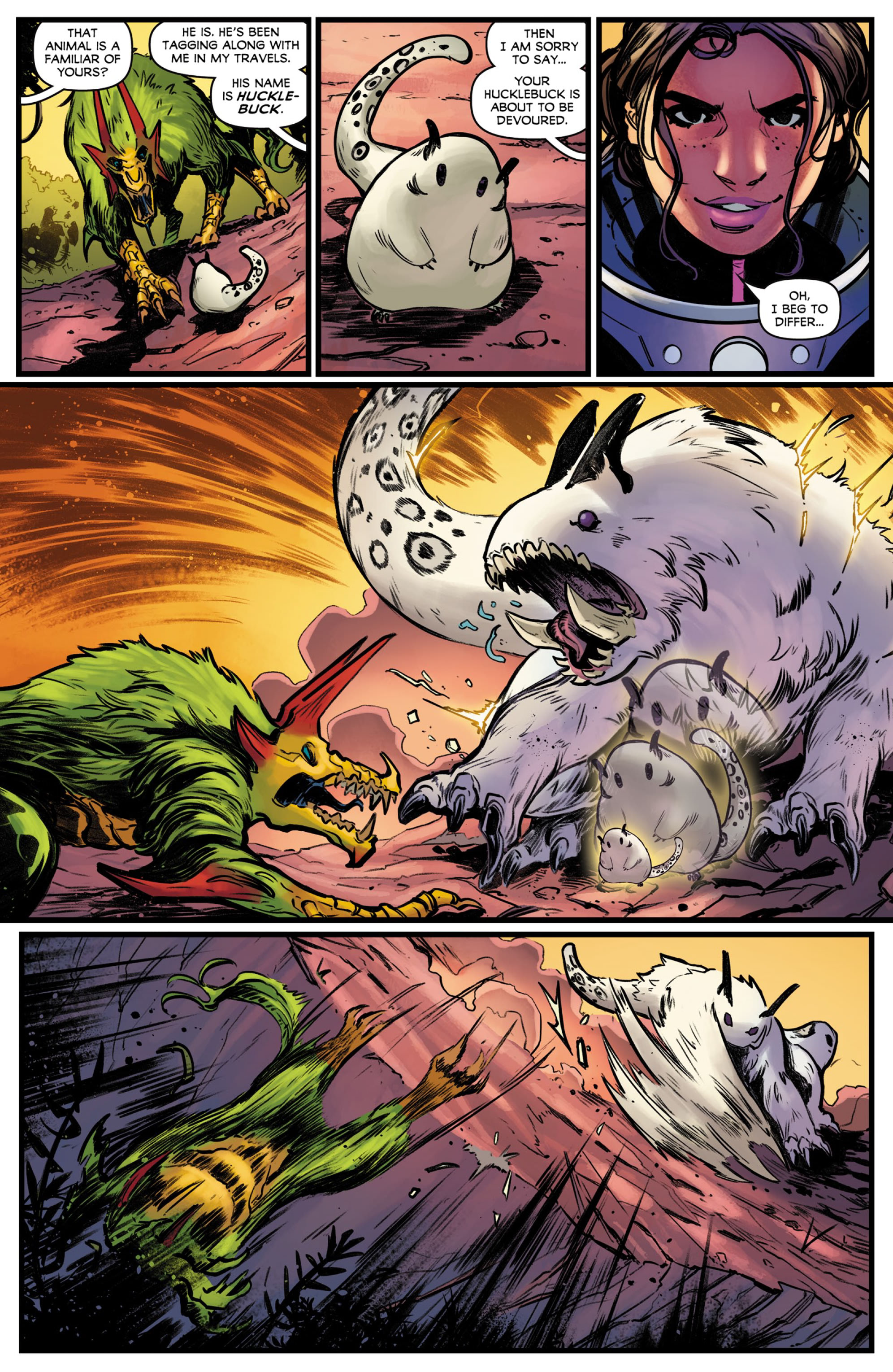 Beyond the Farthest Star: Warriors of Zandar (2021-) issue 1 - Page 16