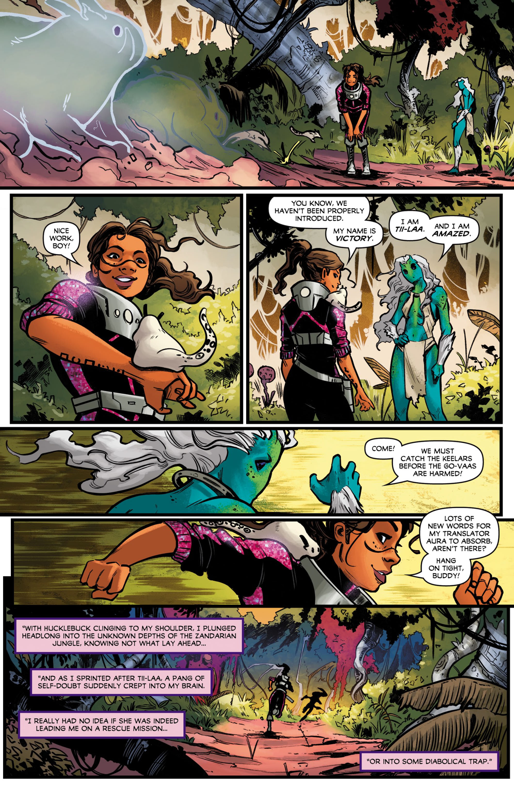 Beyond the Farthest Star: Warriors of Zandar (2021-) issue 1 - Page 17