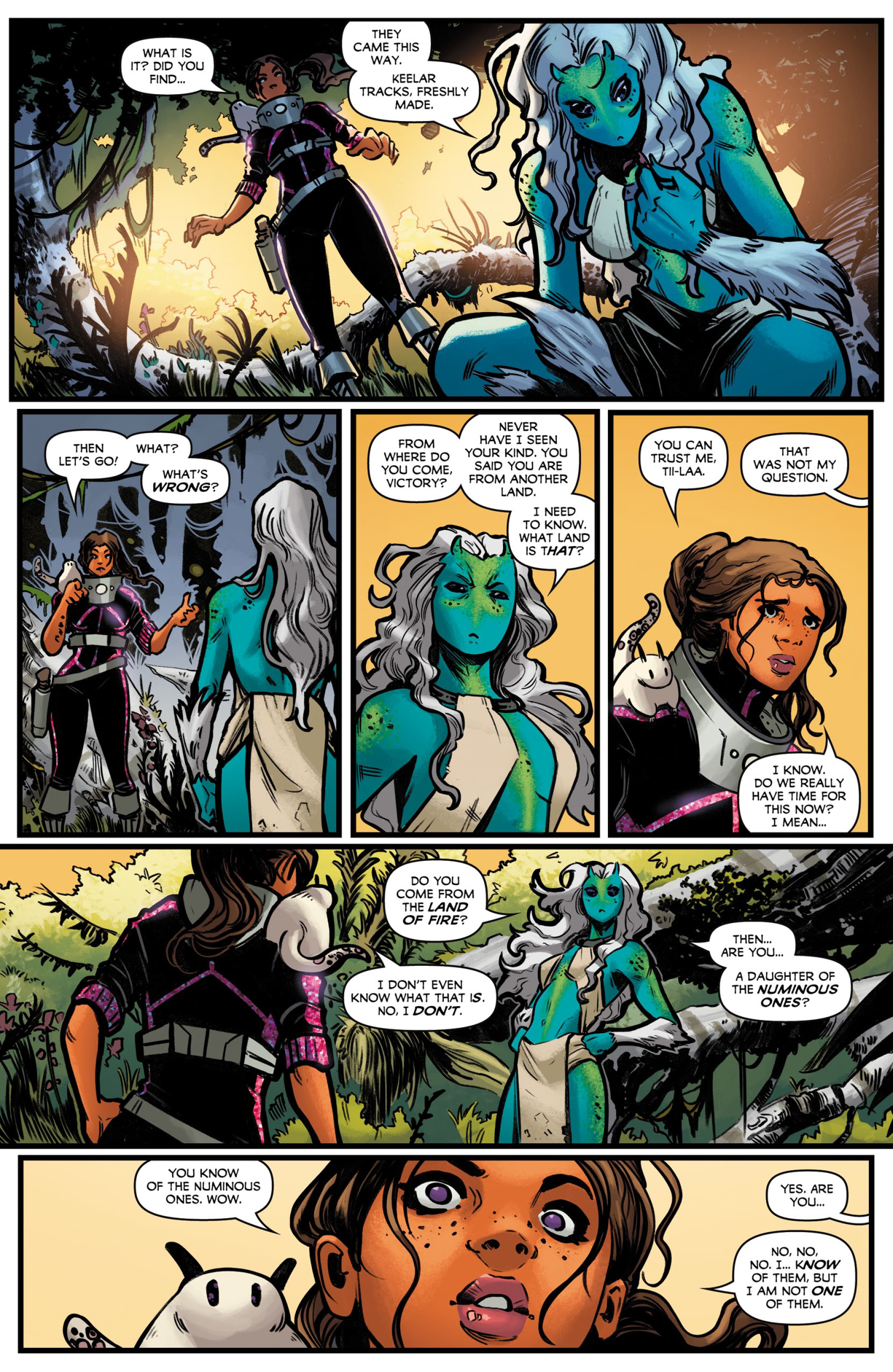 Beyond the Farthest Star: Warriors of Zandar (2021-) issue 1 - Page 18