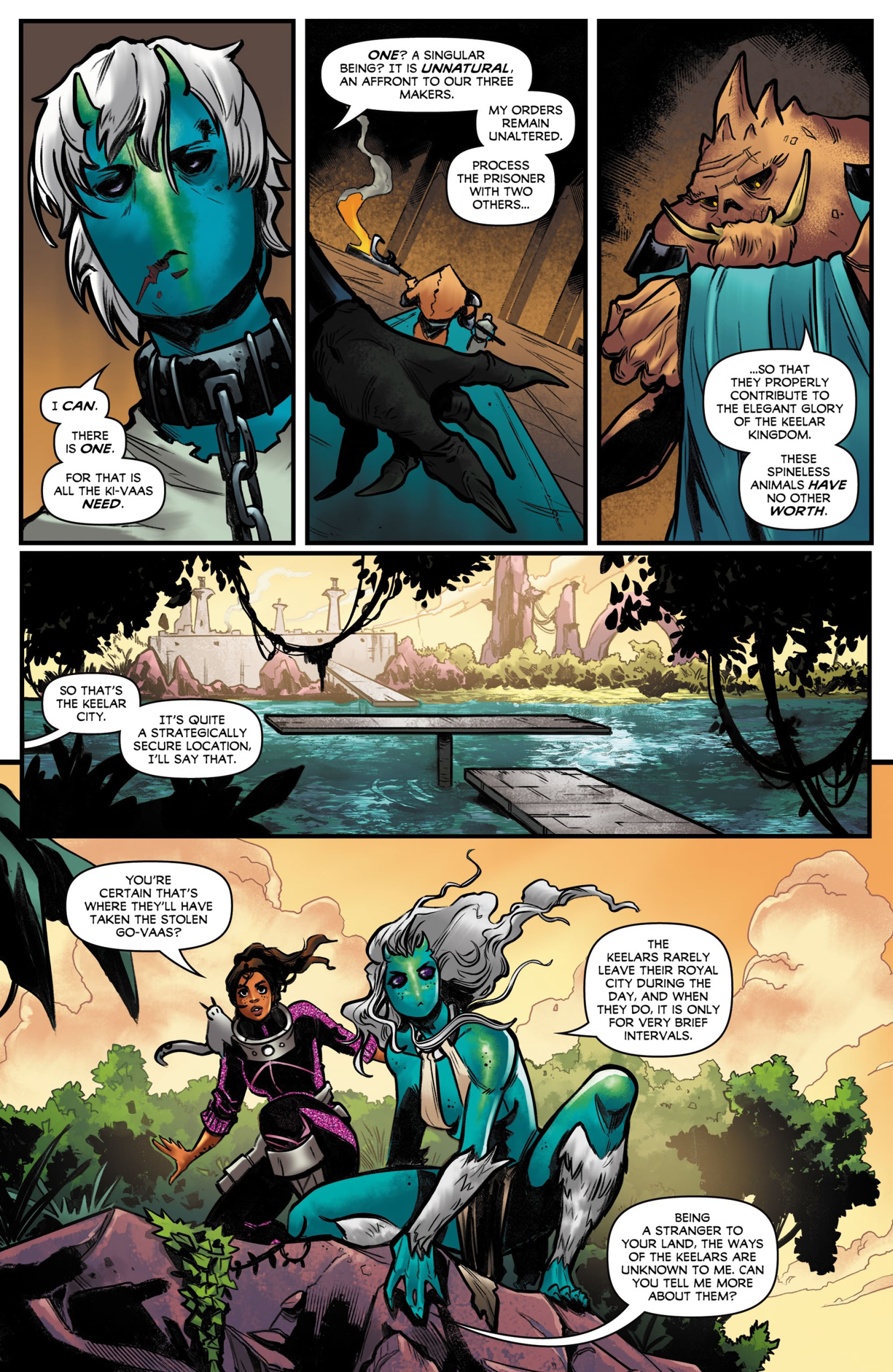 Beyond the Farthest Star: Warriors of Zandar (2021-) issue 2 - Page 5