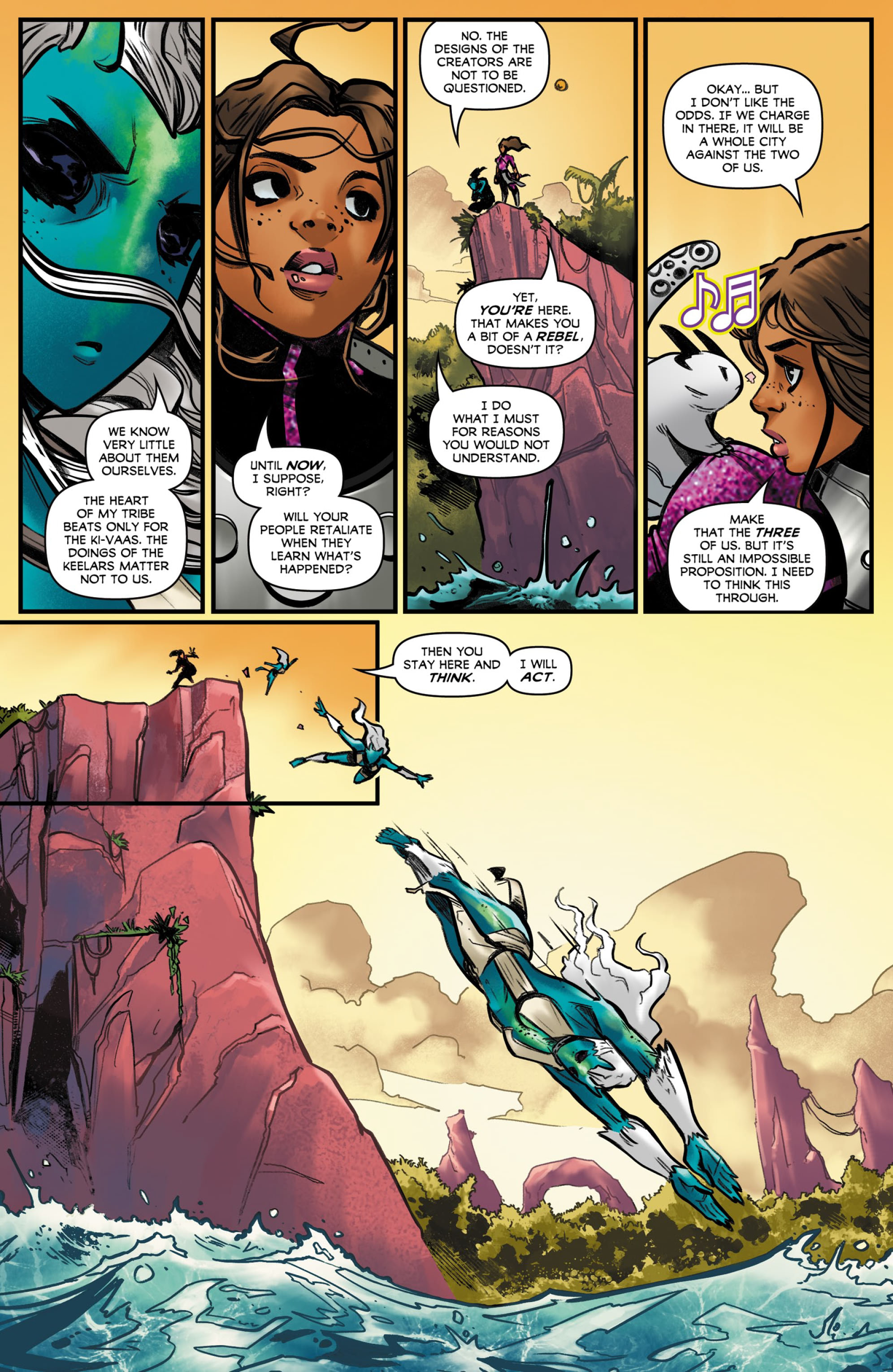 Beyond the Farthest Star: Warriors of Zandar (2021-) issue 2 - Page 6