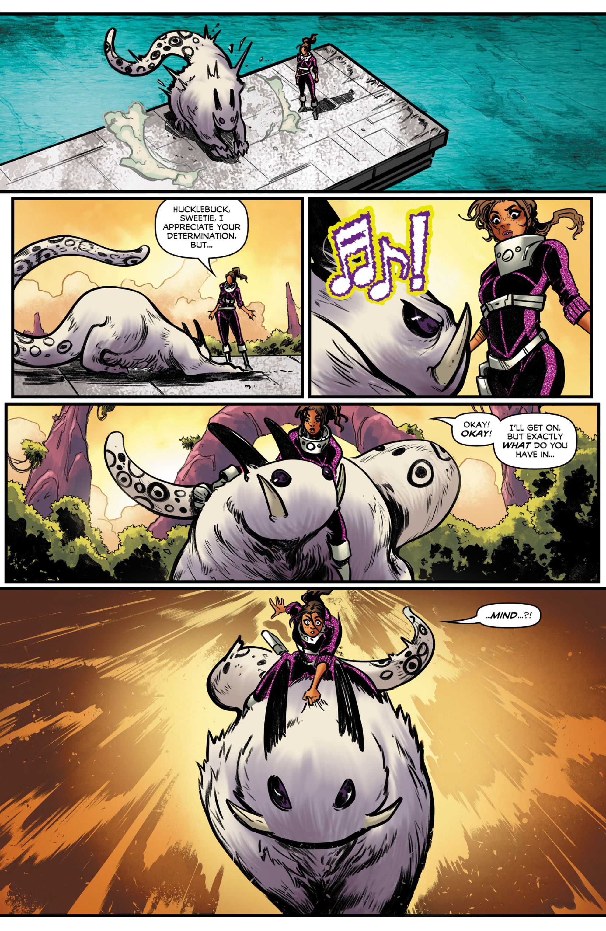 Beyond the Farthest Star: Warriors of Zandar (2021-) issue 2 - Page 11