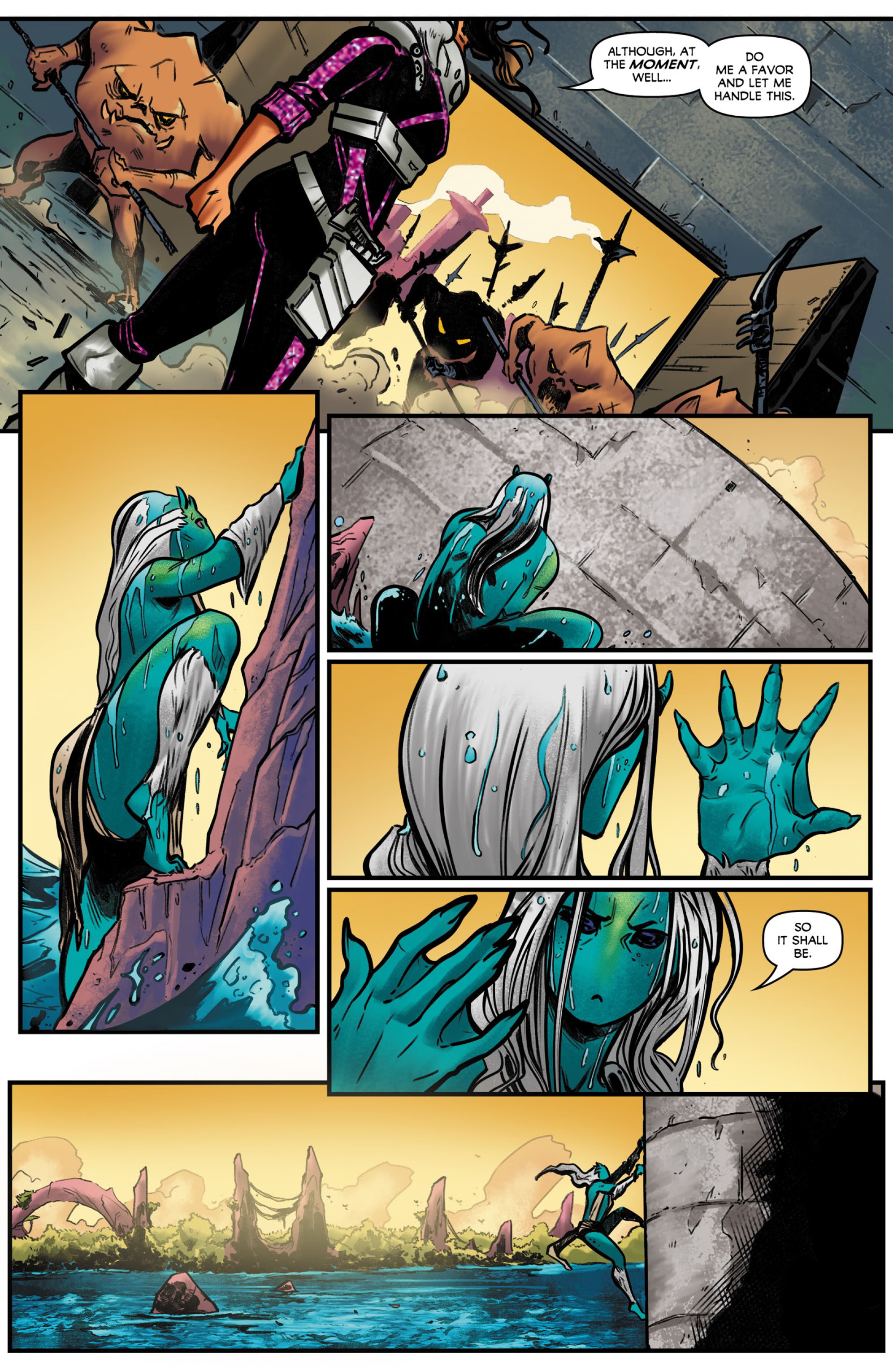 Beyond the Farthest Star: Warriors of Zandar (2021-) issue 2 - Page 13