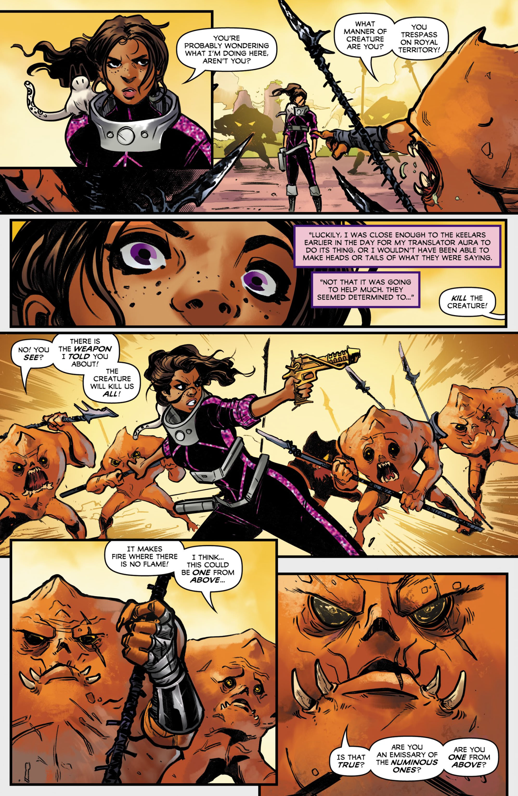 Beyond the Farthest Star: Warriors of Zandar (2021-) issue 2 - Page 15