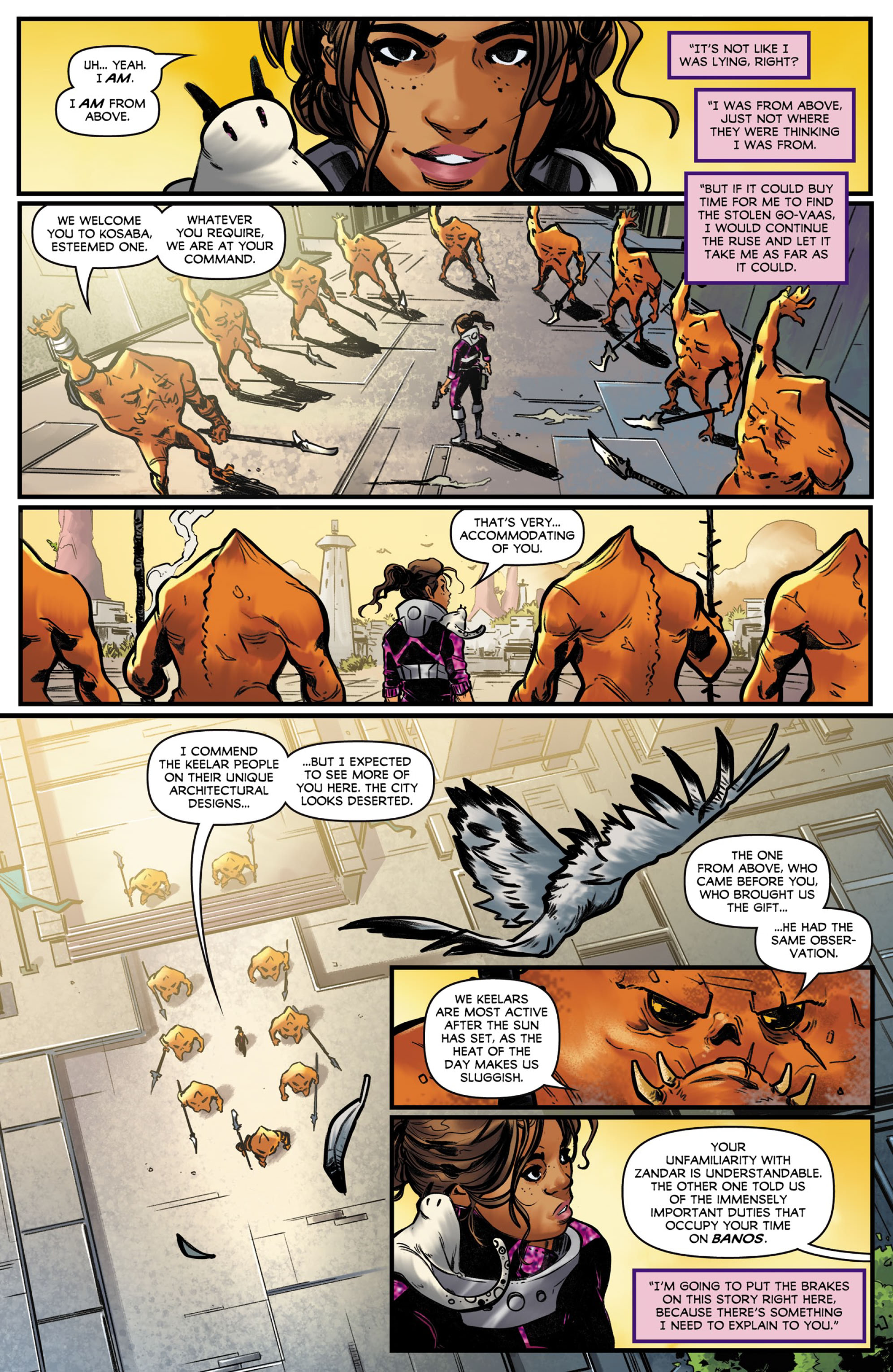 Beyond the Farthest Star: Warriors of Zandar (2021-) issue 2 - Page 16