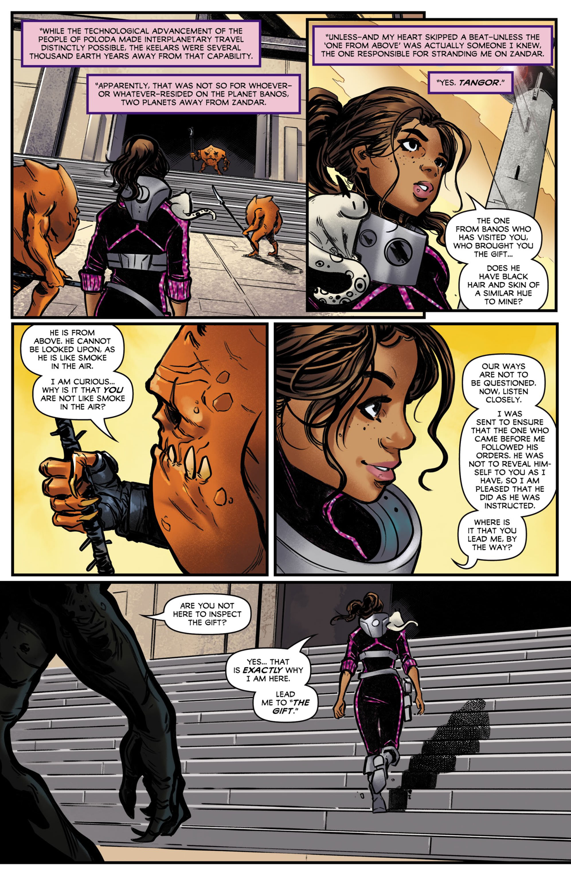 Beyond the Farthest Star: Warriors of Zandar (2021-) issue 2 - Page 18