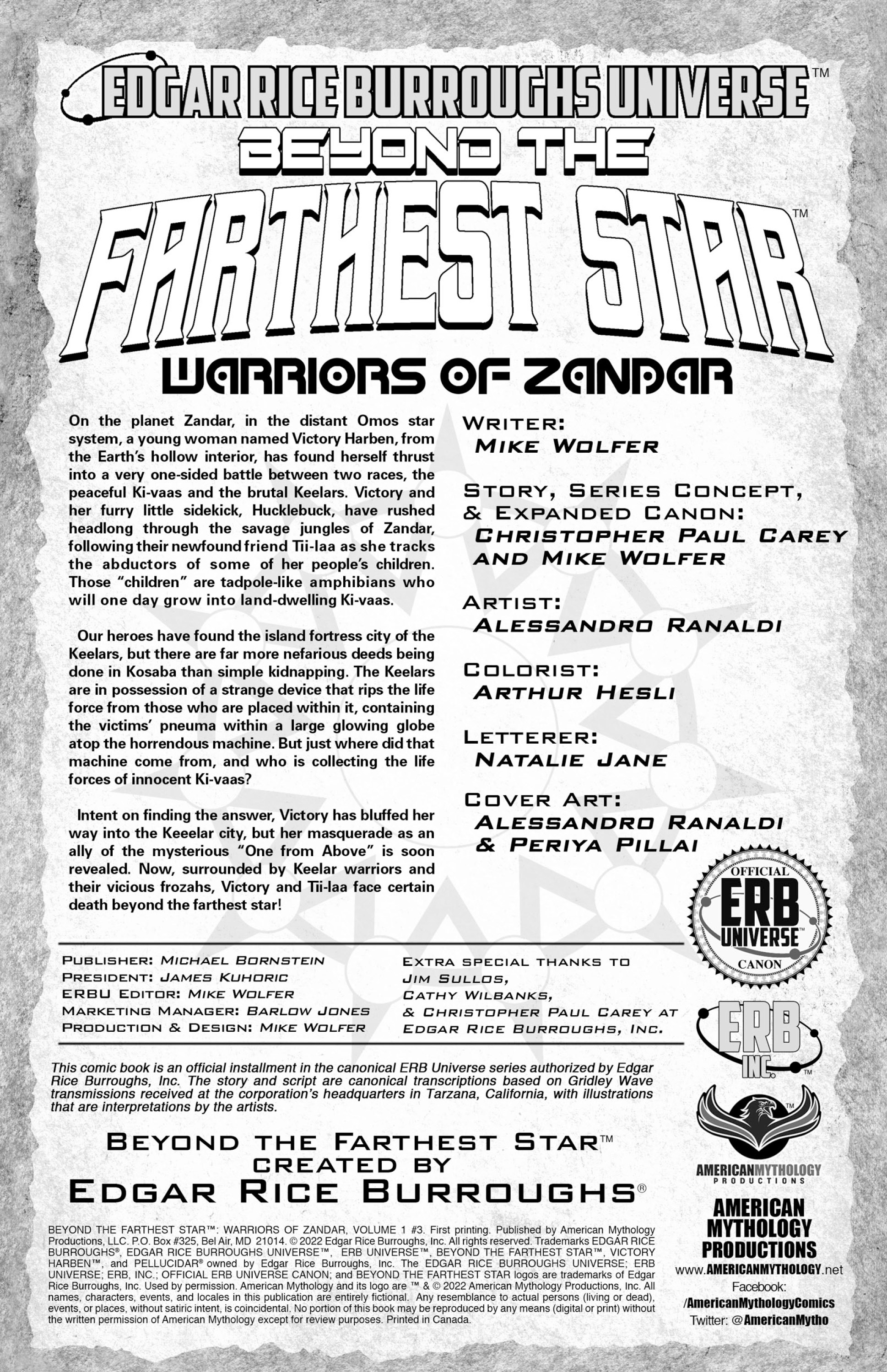 Beyond the Farthest Star: Warriors of Zandar (2021-): Chapter 3 - Page 2